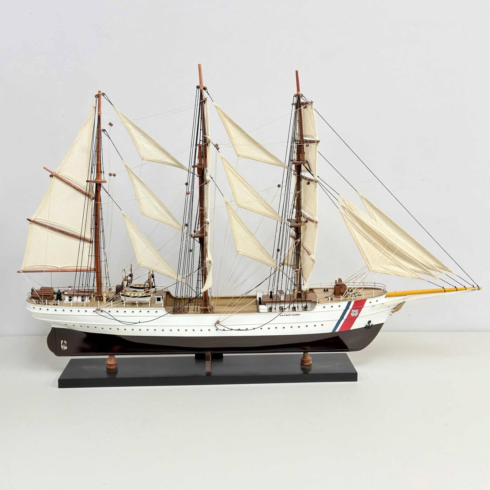 USCGC Eagle Barque Sailing Training Ship Model Replica - 2