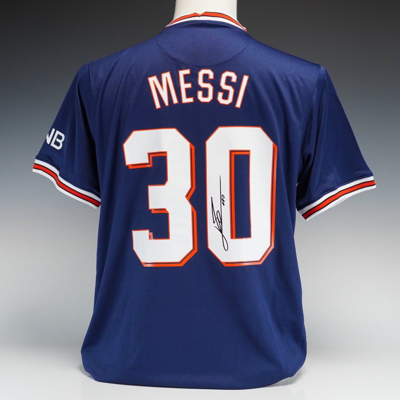 Lionel Messi Signed Paris Saint-Germain 2021-22 Home Soccer Jersey with A1 Sporting Memorabilia COA (1 of 4)