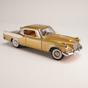 The Danbury Mint Model Car, 1957 Golden Hawk Studebaker