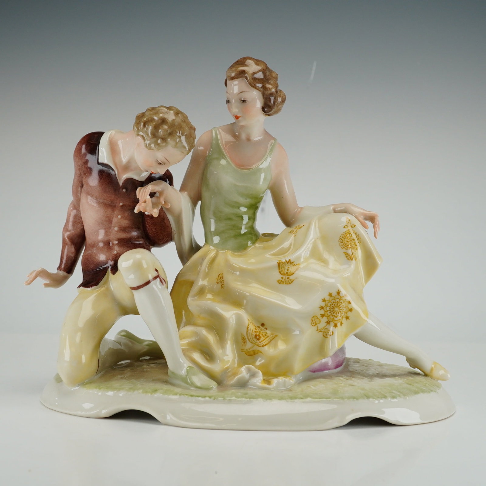 Hutschenreuther Selb Porcelain Romantic Figural Group by Carl Werner (1 of 4)