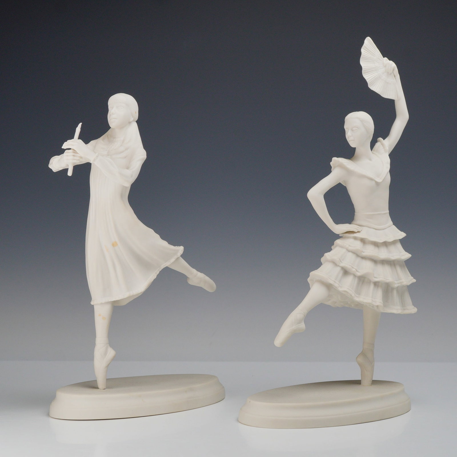 Two Edward Marshall Boehm Limited Edition Bisque Porcelain Classic Moments, Ballet Figurines (1 of 3)