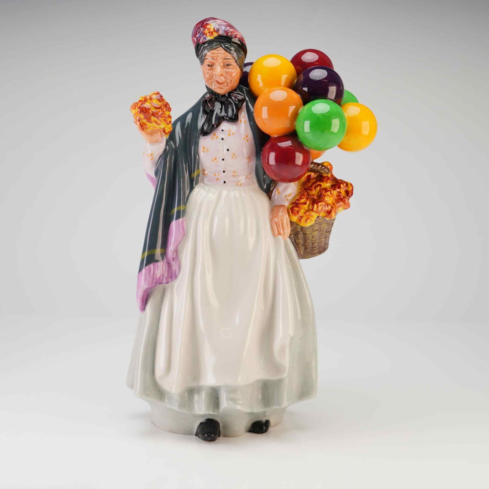 Royal Doulton Figurine, Biddy Pennyfarthing HN1843 (1 of 3)