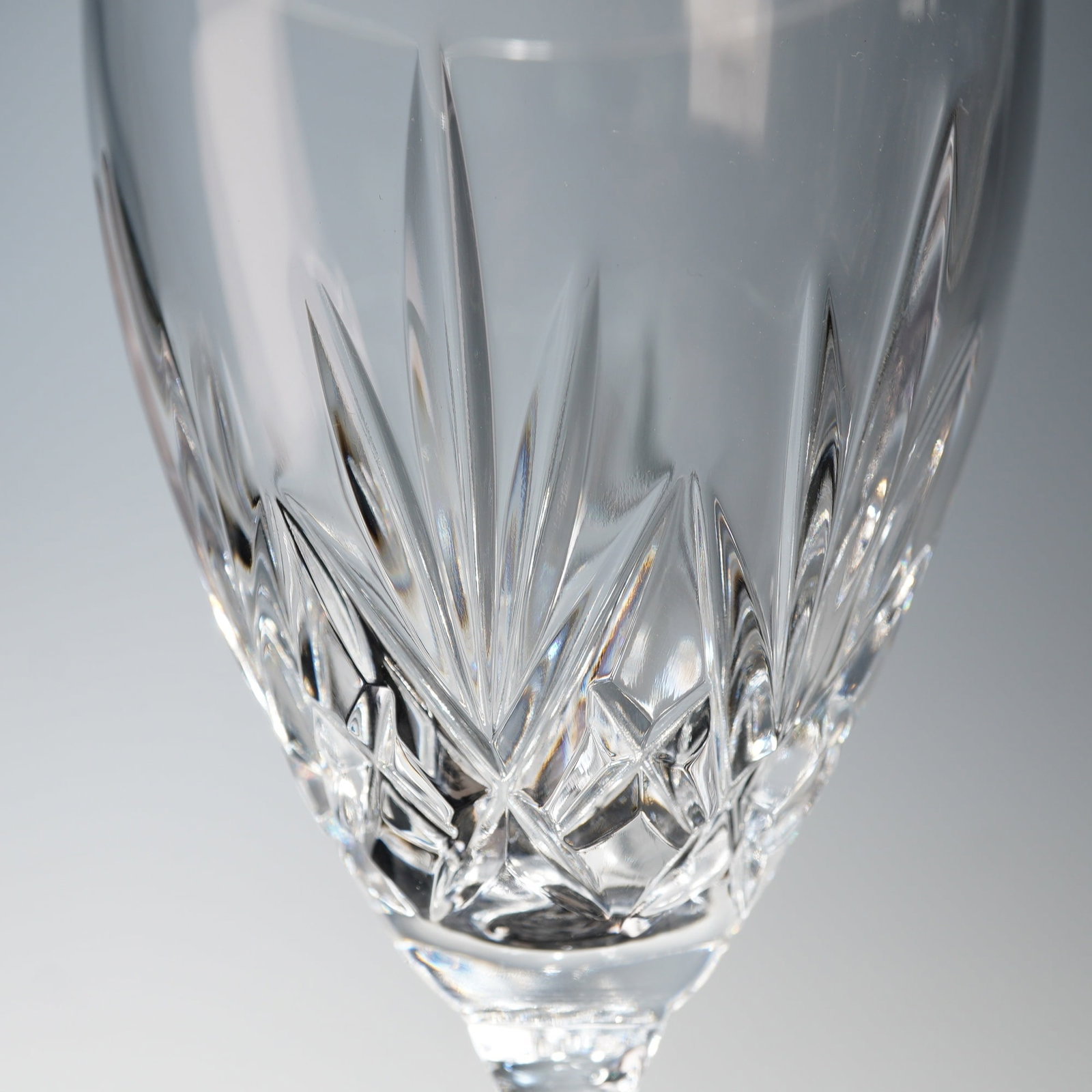 6pc Crystal Wine Glasses - 3