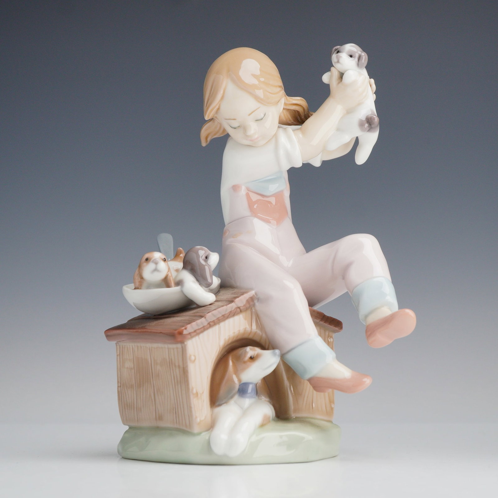 Lladro Porcelain Figurine Pick of the Litter 01007621 (1 of 3)