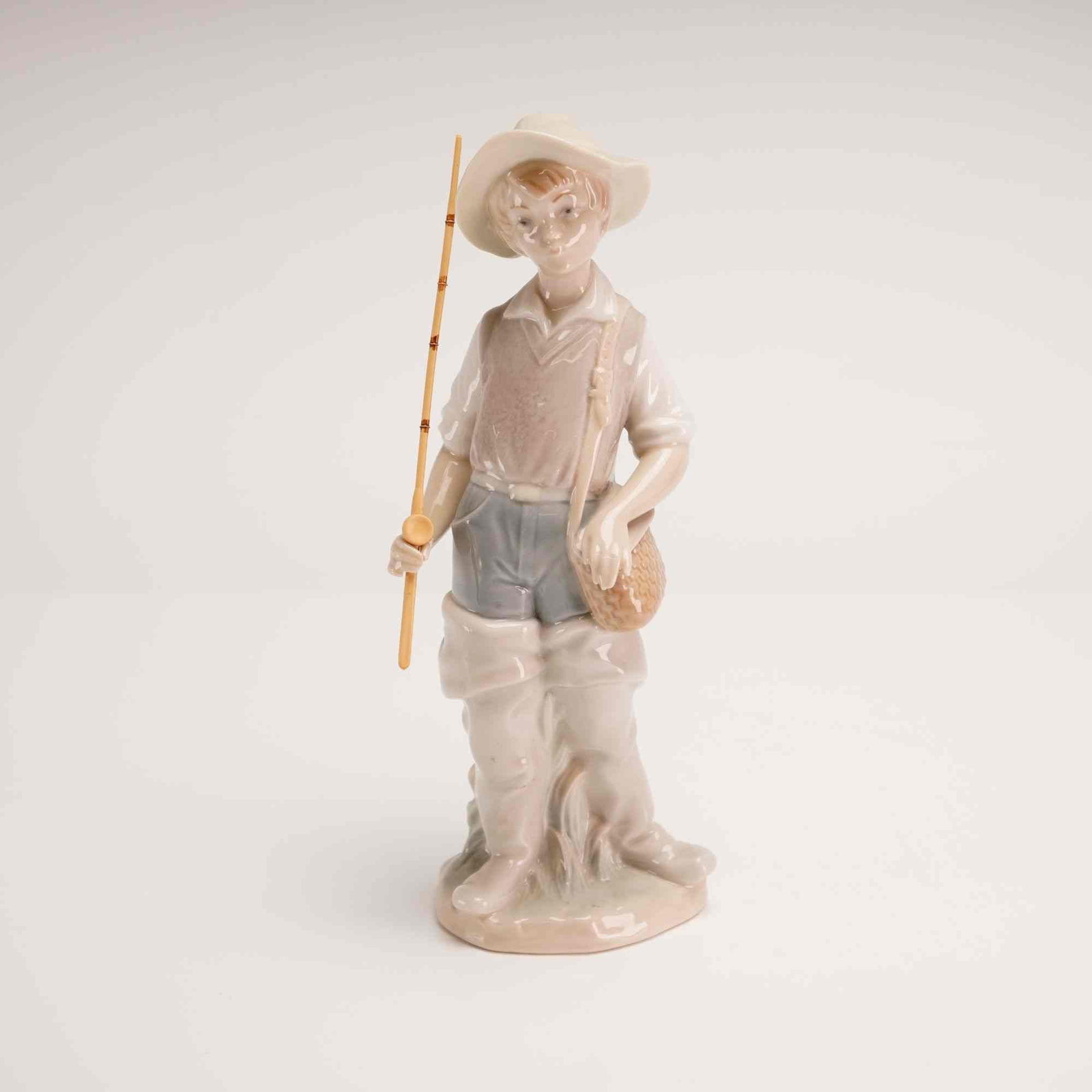 Lladro Porcelain Figurine, Going Fishing 01004809 (1 of 3)