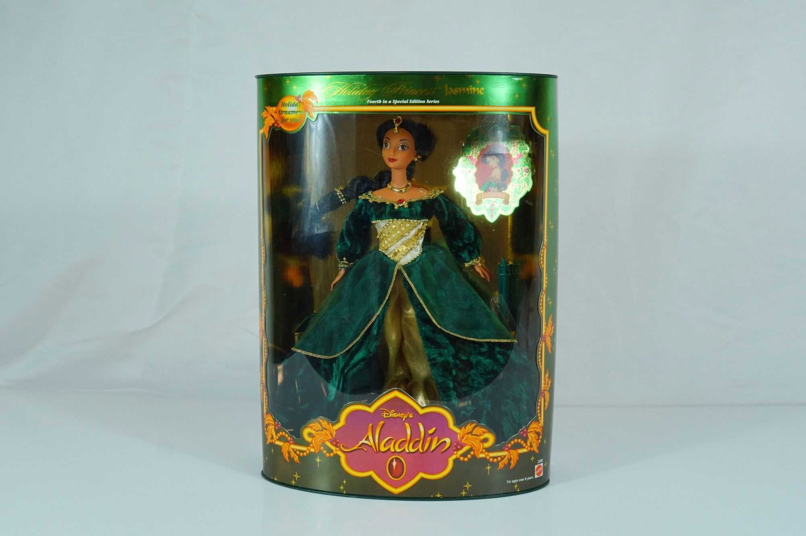 Mattel Disney's Aladdin Holiday Princess Jasmine Doll, 12-inch (1 of 2)