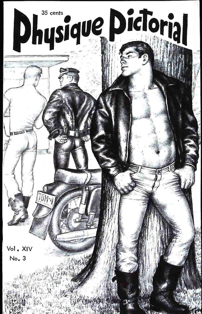 Physique Pictorial Magazine Vol XIV No 3 Feb 1965 Tom of Finland: A single issue of the vintage physique periodical, Physique Pictorial, identified as Volume XIV, Number 3. Research indicates this issue was published in February 1965 by Bob Mizer's Athletic Model