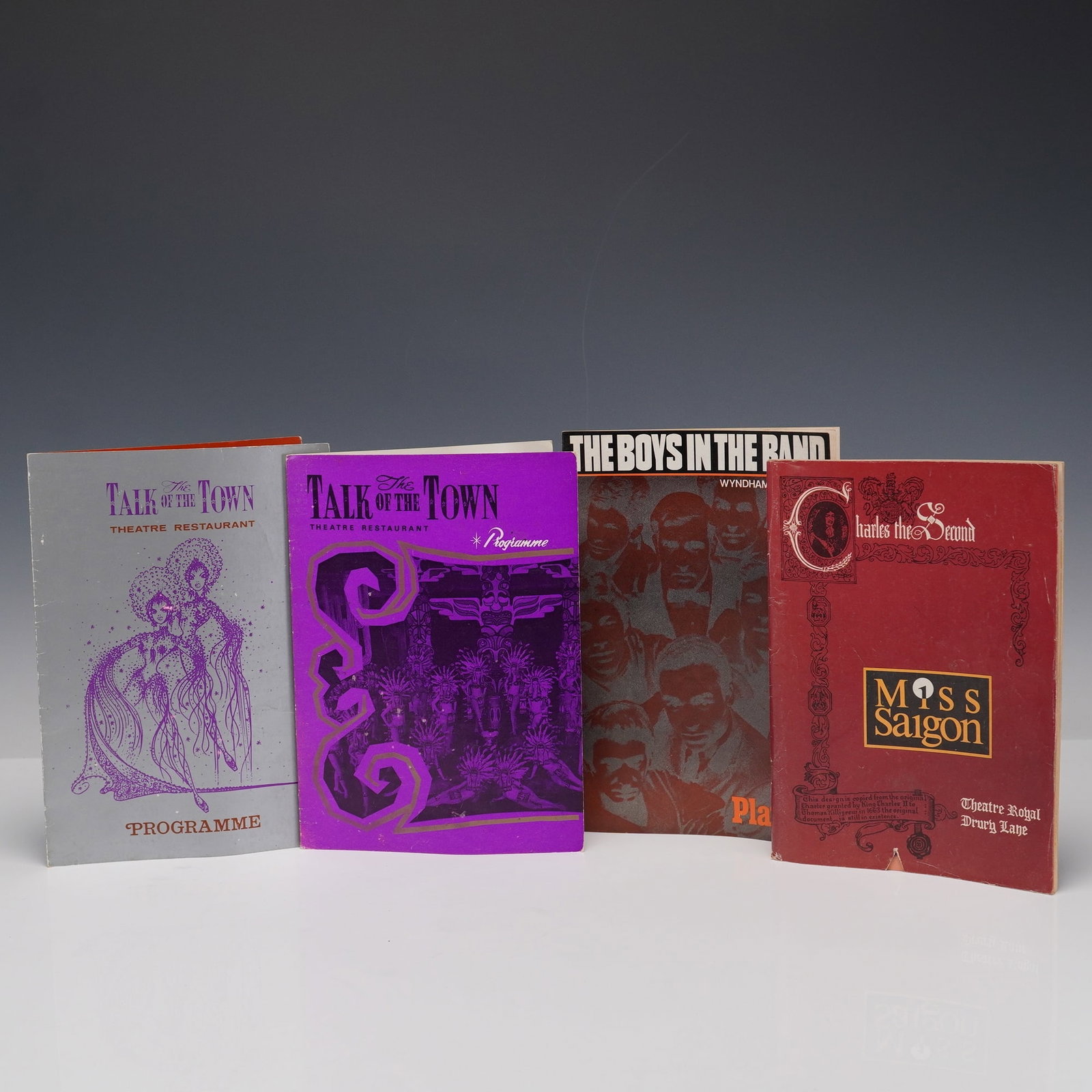4pc Group of Vintage London Theatre Programs (1 of 5)