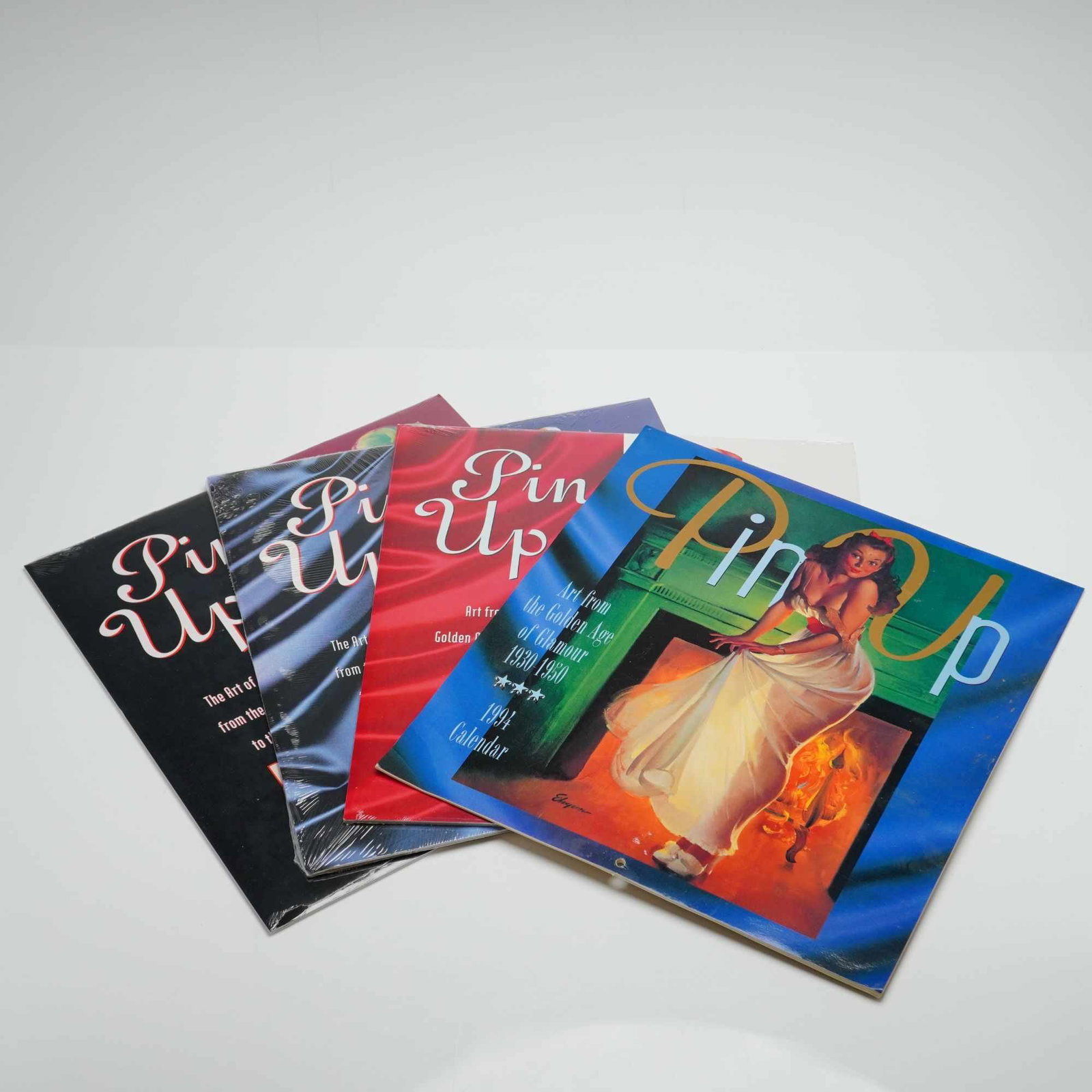4pc Pin-Up Art from the Golden Age of Glamour Wall Calendars 1994-1998 (1 of 3)