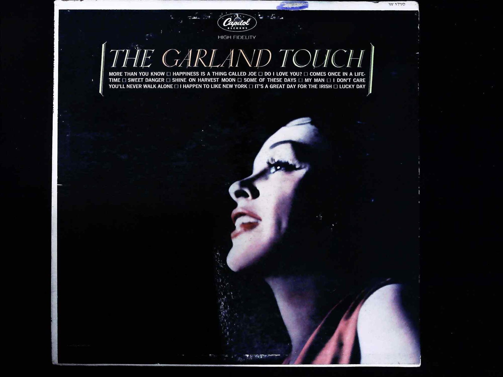 Judy Garland The Garland Touch Vintage Capitol Records LP Album W 1710 (1 of 3)
