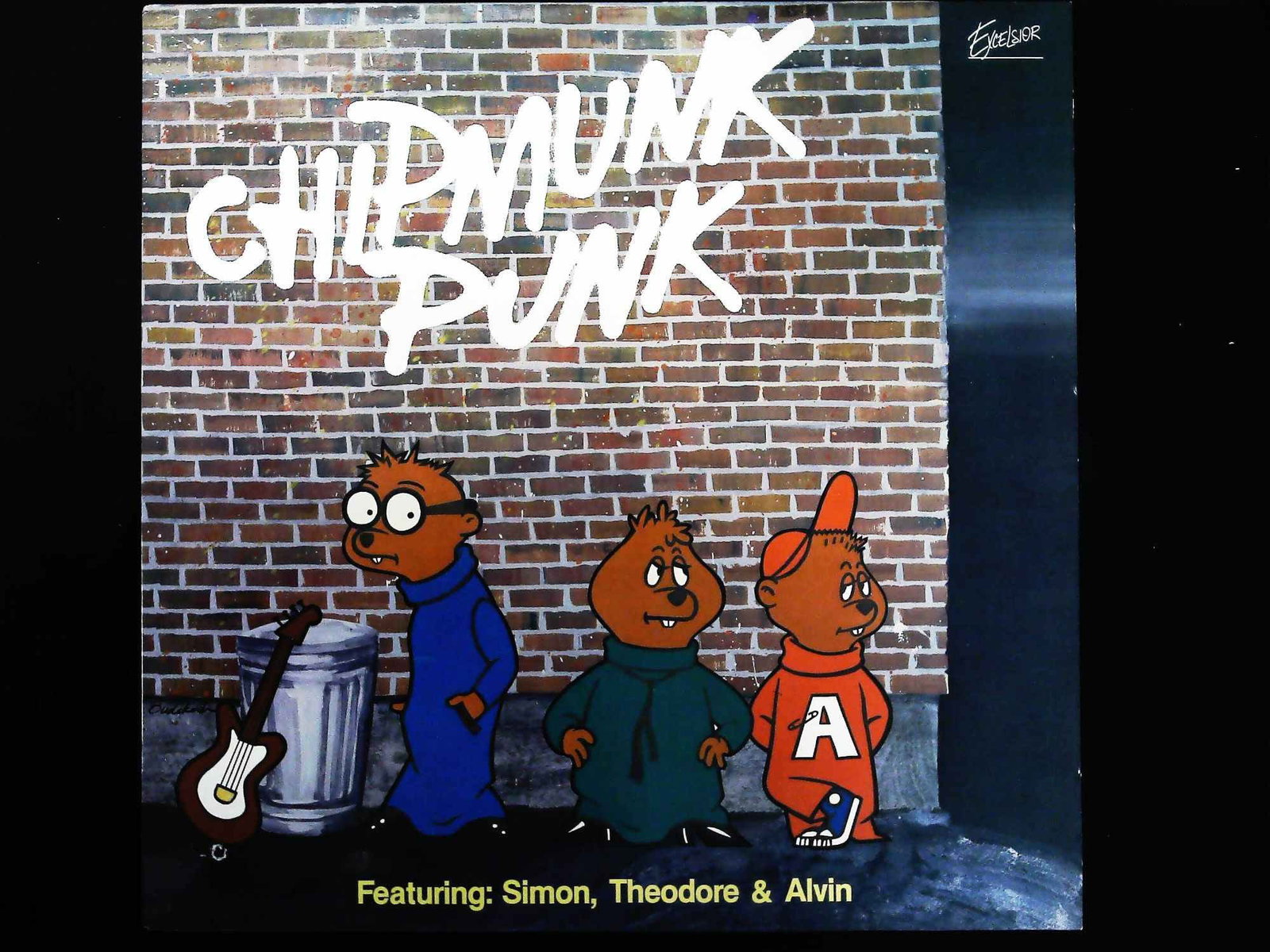 The Chipmunks Chipmunk Punk Vinyl LP 1980 Excelsior XLP-6008 (1 of 3)