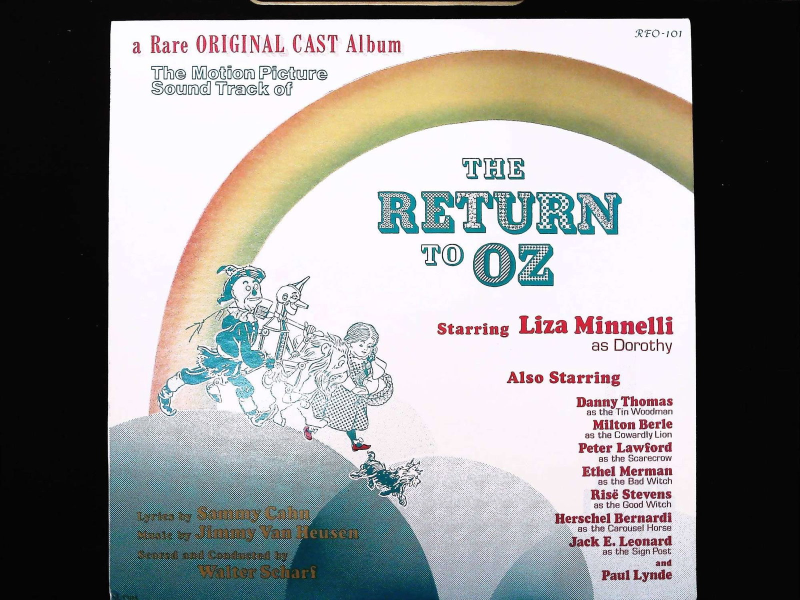 The Return to Oz Original Cast Soundtrack Vinyl LP RFO-101 Liza Minnelli 1978 (1 of 3)