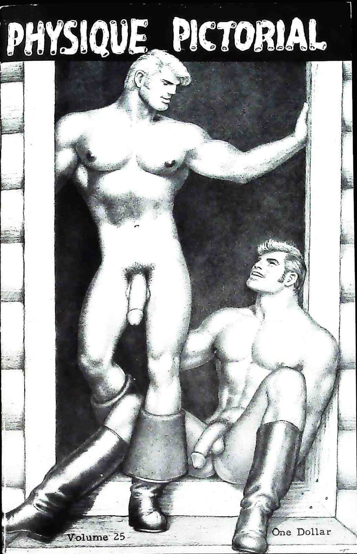 Physique Pictorial Magazine Volume 25: This issue of Physique Pictorial, published by Bob Mizer through the Athletic Model Guild, represents an early example of the influential American physique magazine that helped define mid-20th-century
