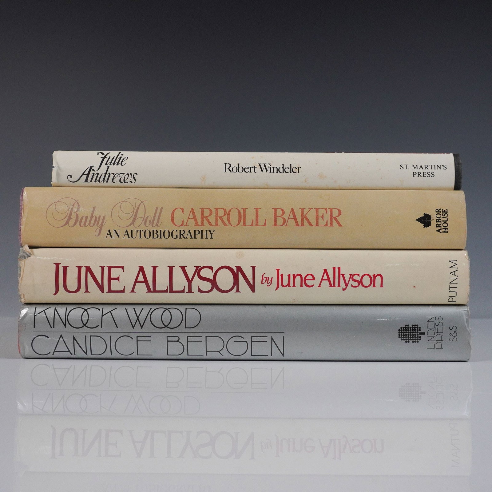 4 Hollywood Biographies Hardcover Books (1 of 5)