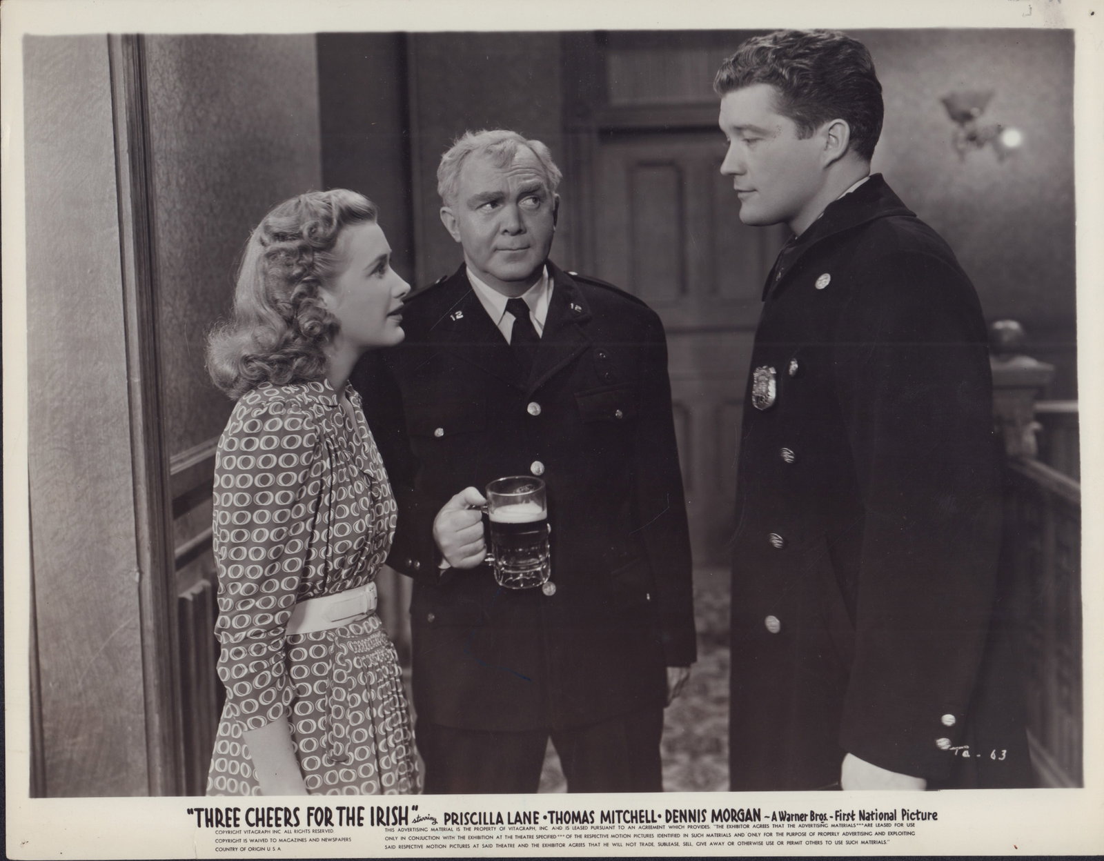 10pc Black and White Movie Star Publicity Photos c. 1940 (1 of 11)