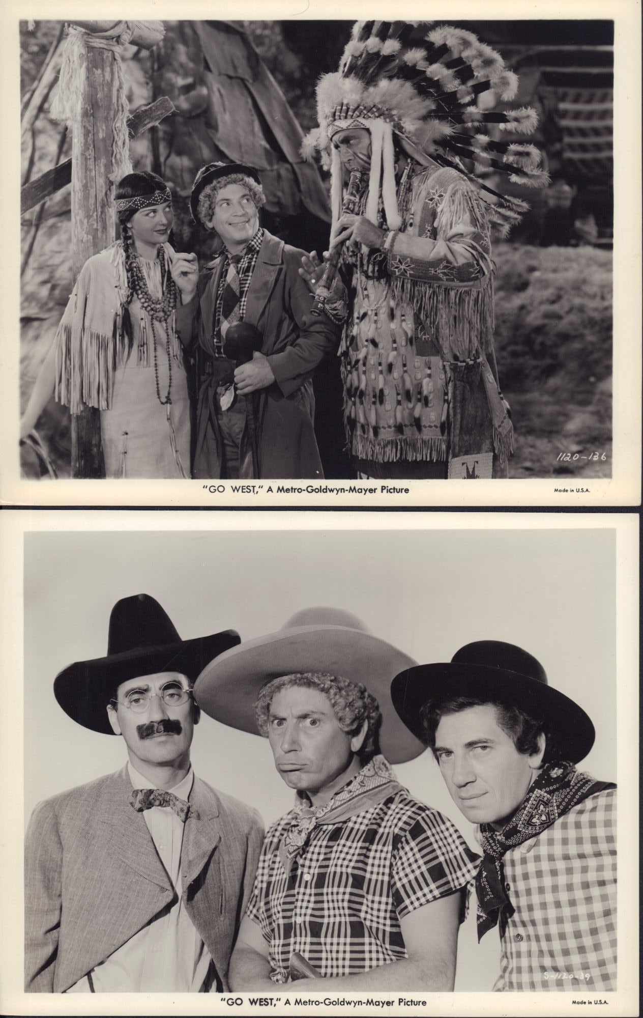 10pc Black and White Movie Star Publicity Stills from Go West, This Gun for Hire, and More: This lot consists of 10 black and white glossy movie star publicity stills dating from 1941-1942 and the surrounding period. A significant portion of the collection features scenes from the 1940 Metro