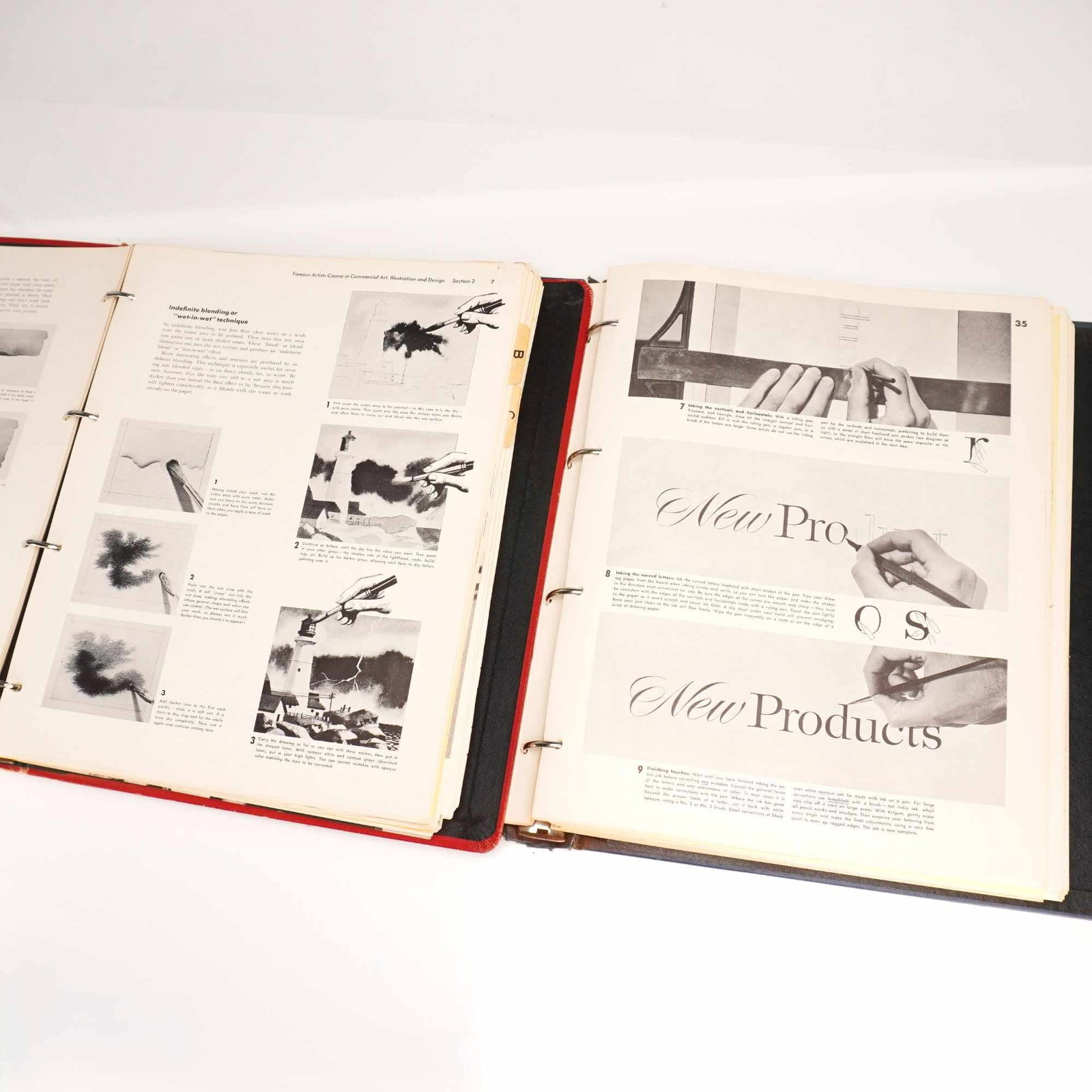 2pc Famous Artists Course Binders - 3