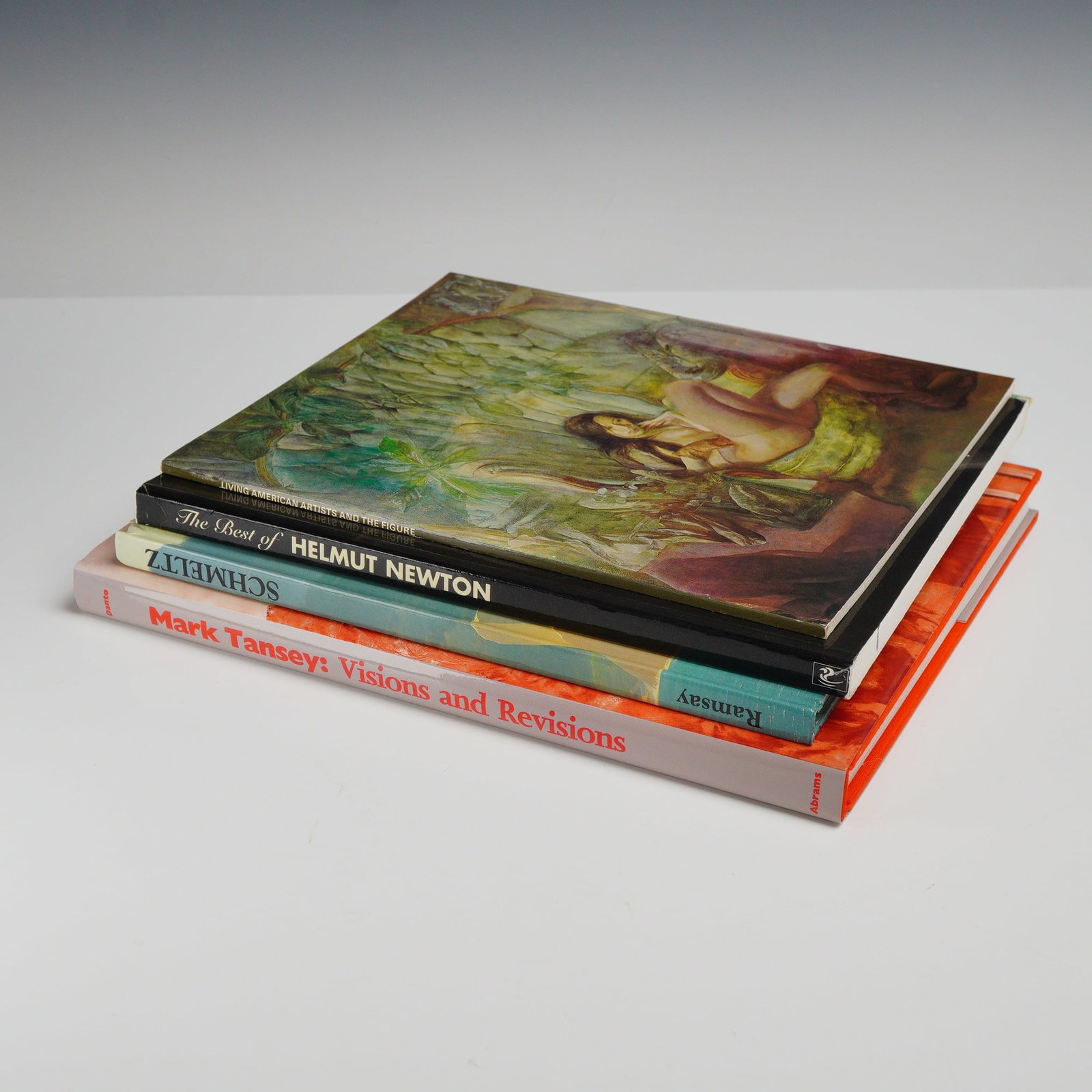 A Collection of 4 Art Books including Mark Tansey and Helmut Newton. Various Publishers, 1992-1996. (1 of 5)