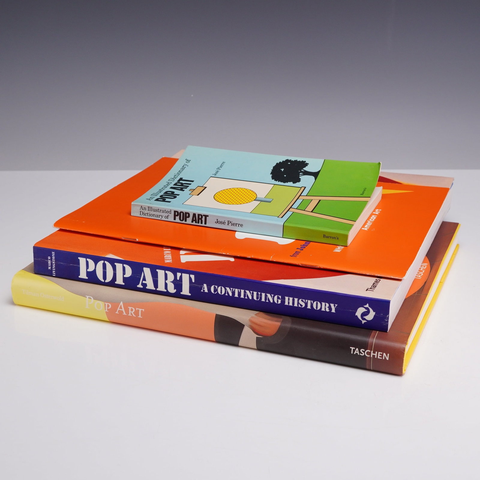 Four Pop Art Hardcover and Softcover Books, Various Publishers (1 of 4)