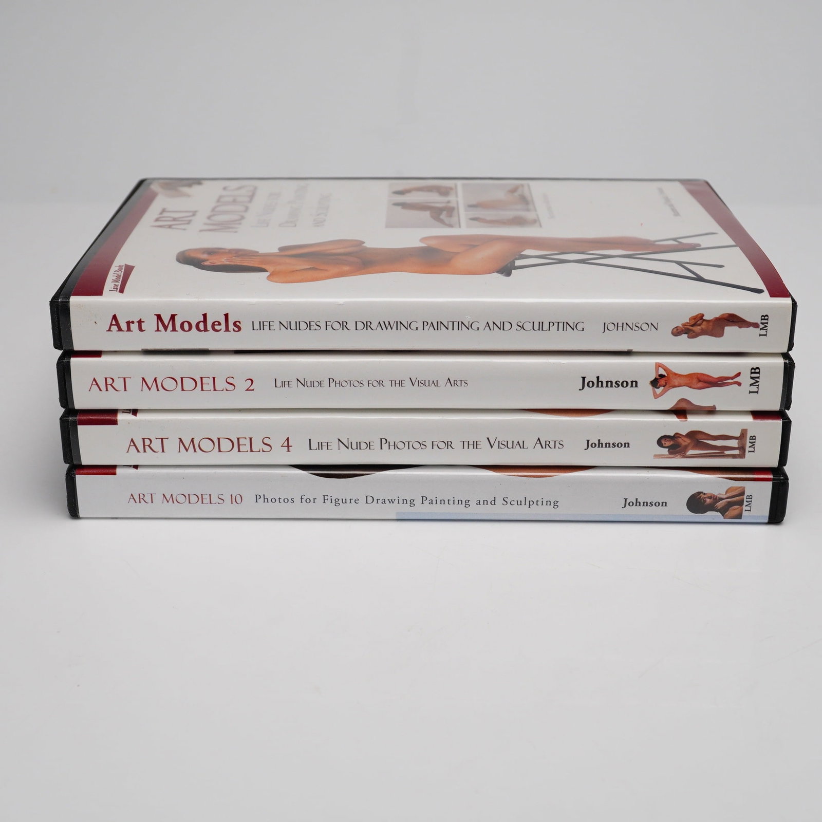 4pc Disc Set of Art Models by Maureen and Douglas Johnson (1 of 6)