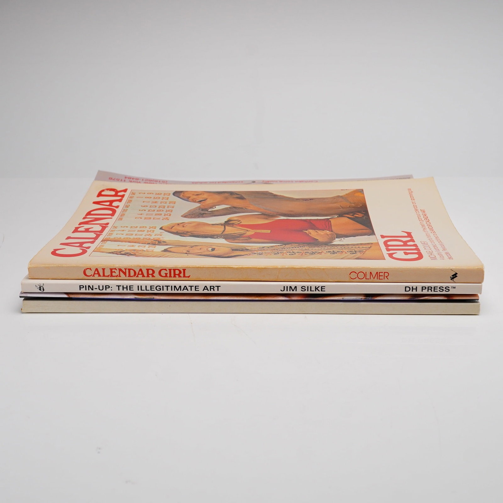 4pc Pin-Up Girl Art Books and Calendars, 1976-2000. (1 of 5)