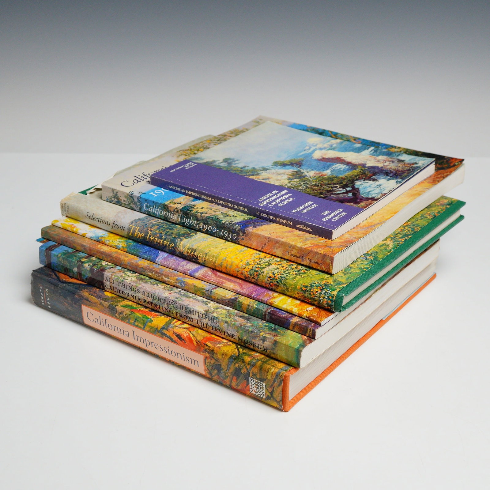 Collection of 6 Art Books: California Impressionism. Various Publishers, 1990-1998 (1 of 5)