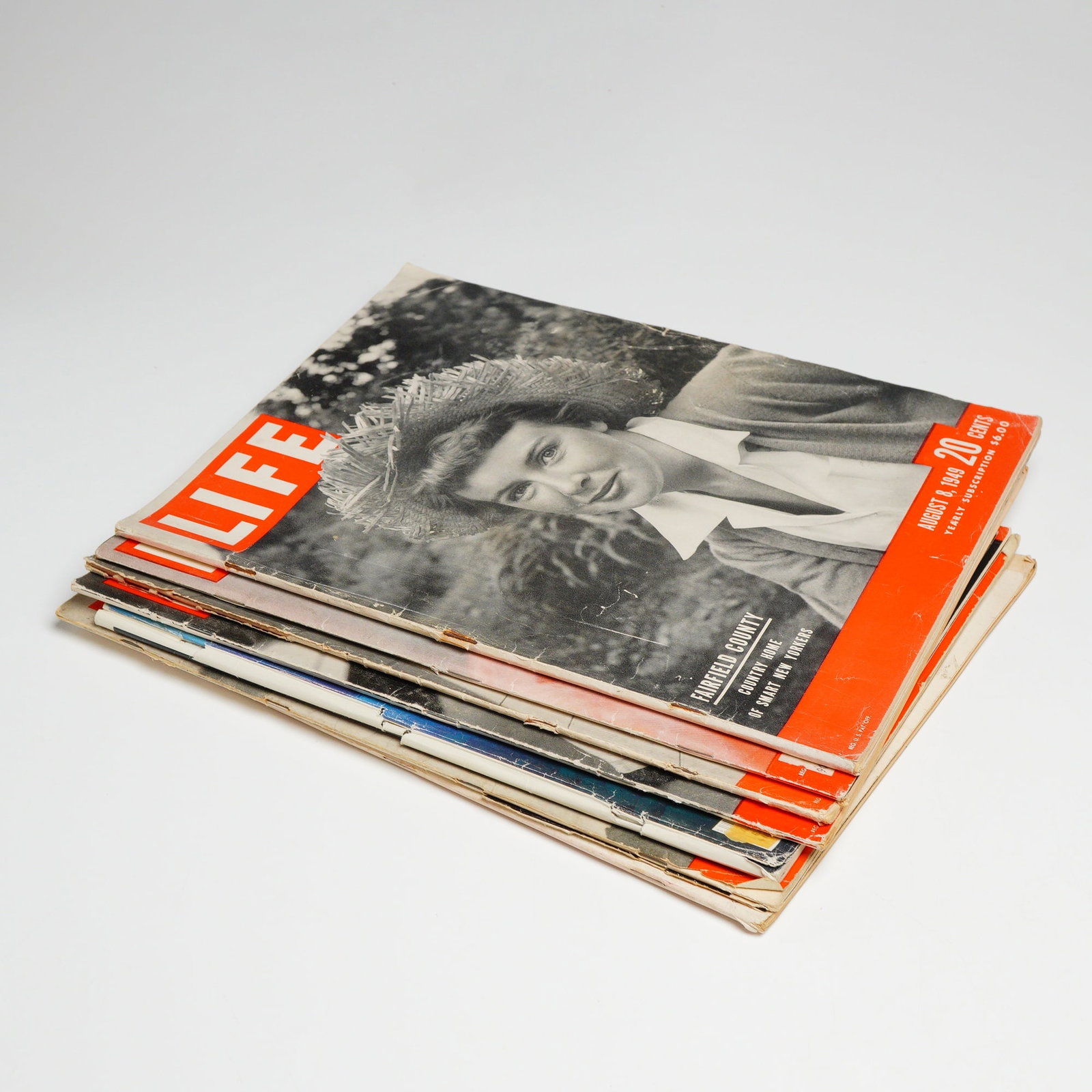 A Collection of Seven Issues. LIFE Magazine. Time Inc., 1944-1953. (1 of 5)