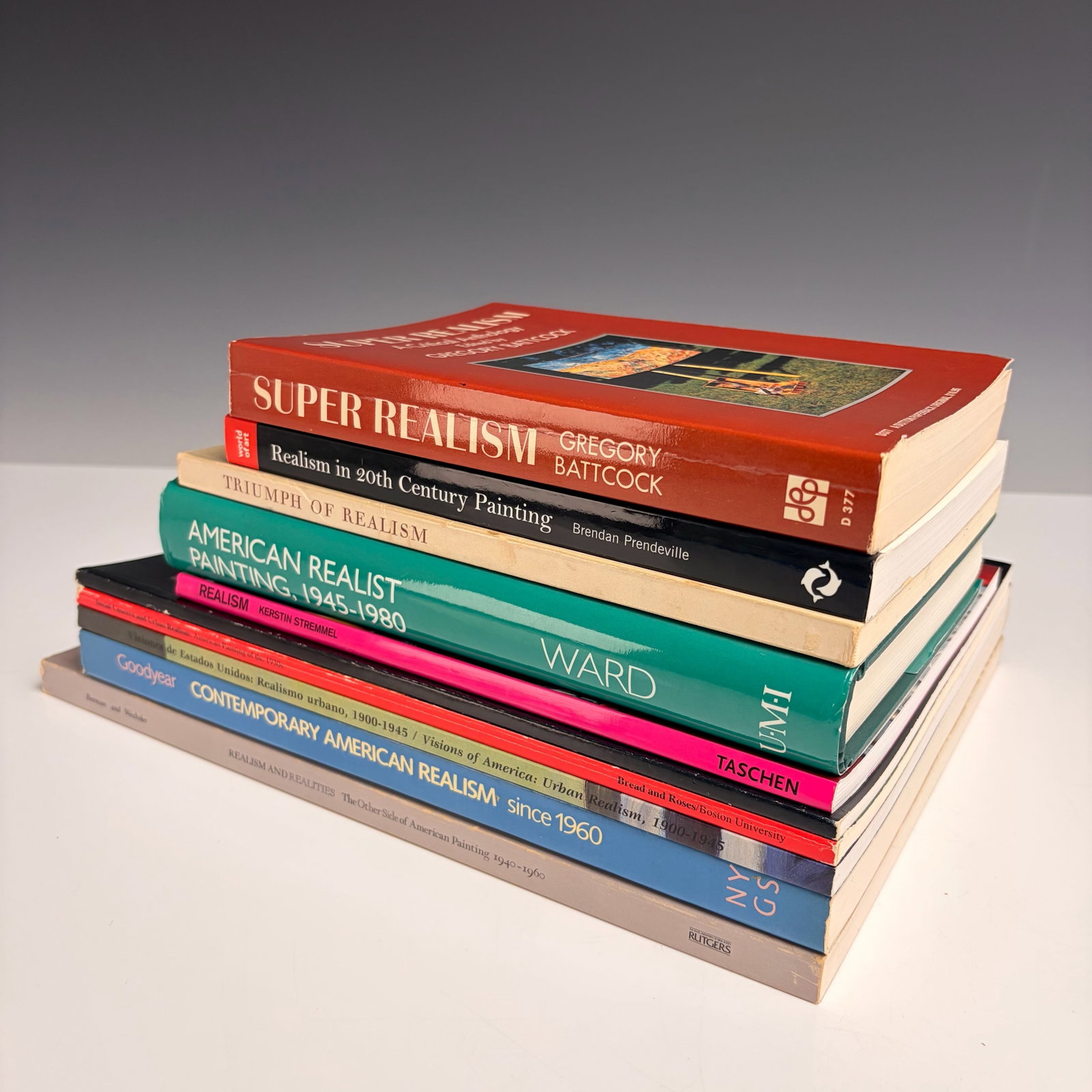 10pc Realism Art Books. Various Publishers, 1975-2004. (1 of 5)