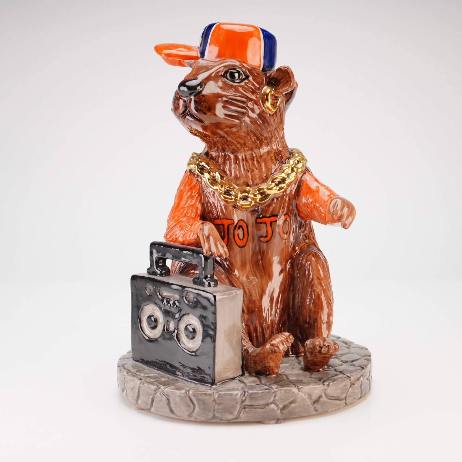Kevin Francis Ceramics Banksy Street Art Gangsta Rat Limited Edition Figurine (1 of 3)