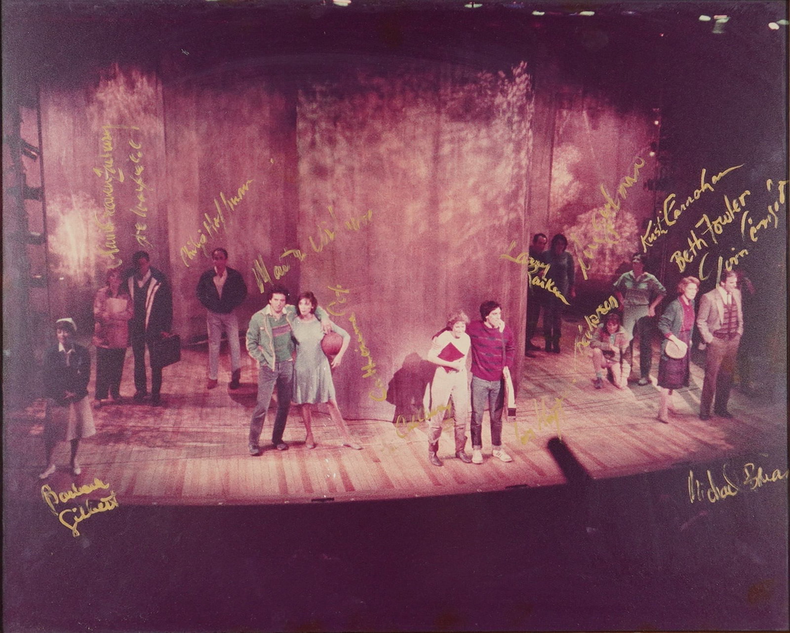 Autographed 1983 Broadway Cast Photograph from the Musical Baby (1 of 5)