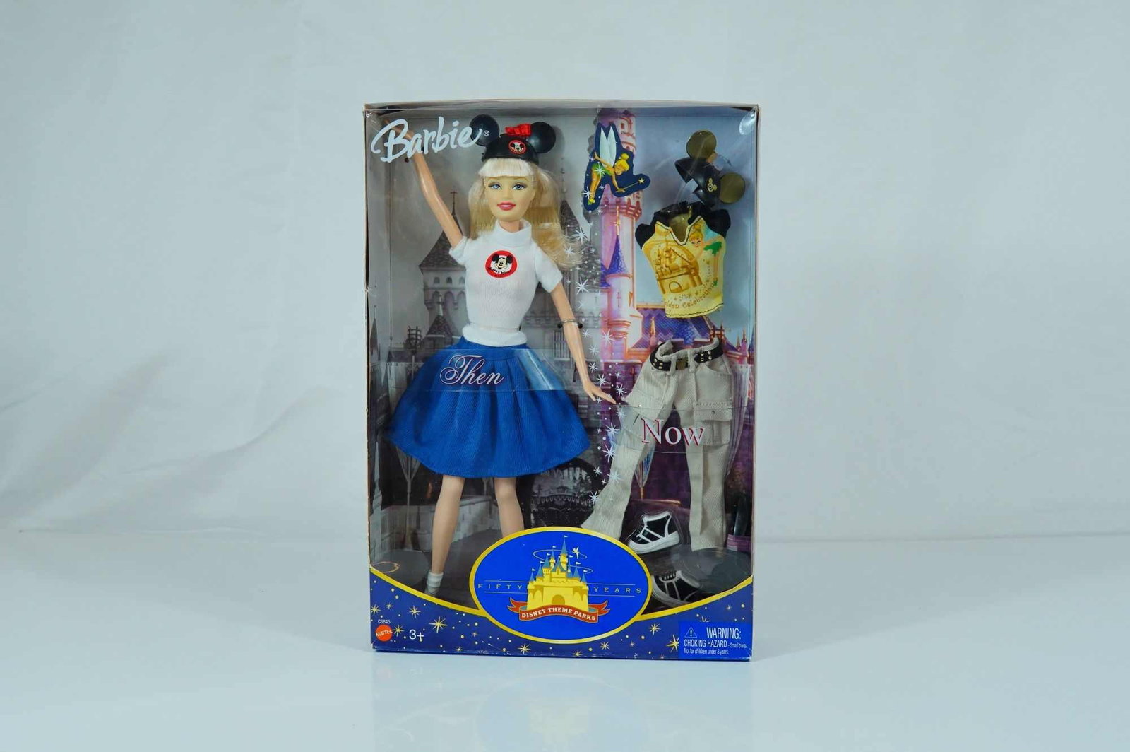 Mattel Disney Theme Parks 50th Anniversary Then and Now Barbie Doll, 11.5 Inches (1 of 3)