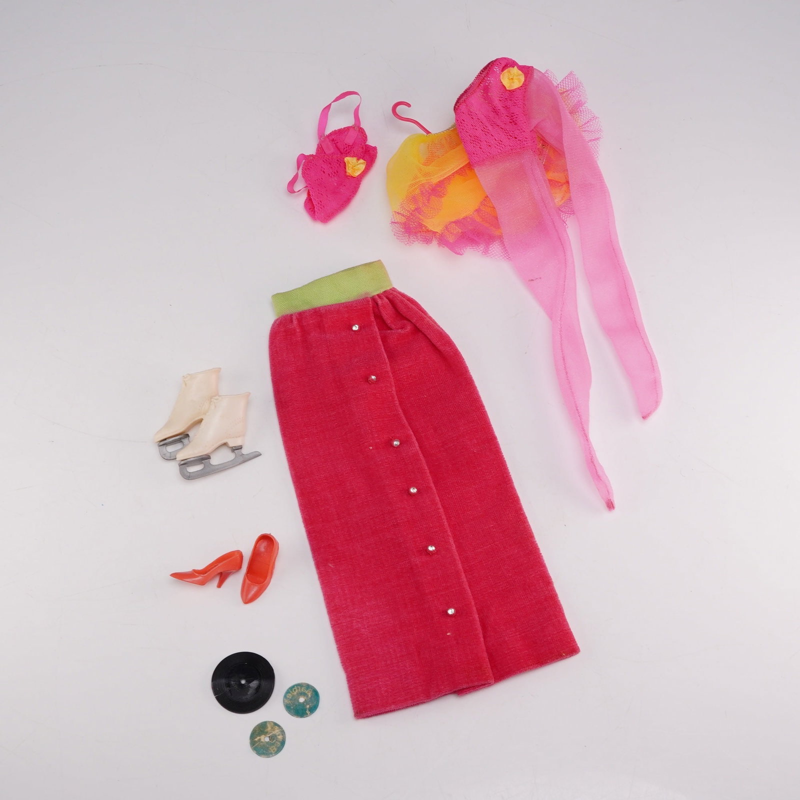 Collection of Vintage Mattel Barbie Clothing and Accessories (1 of 3)