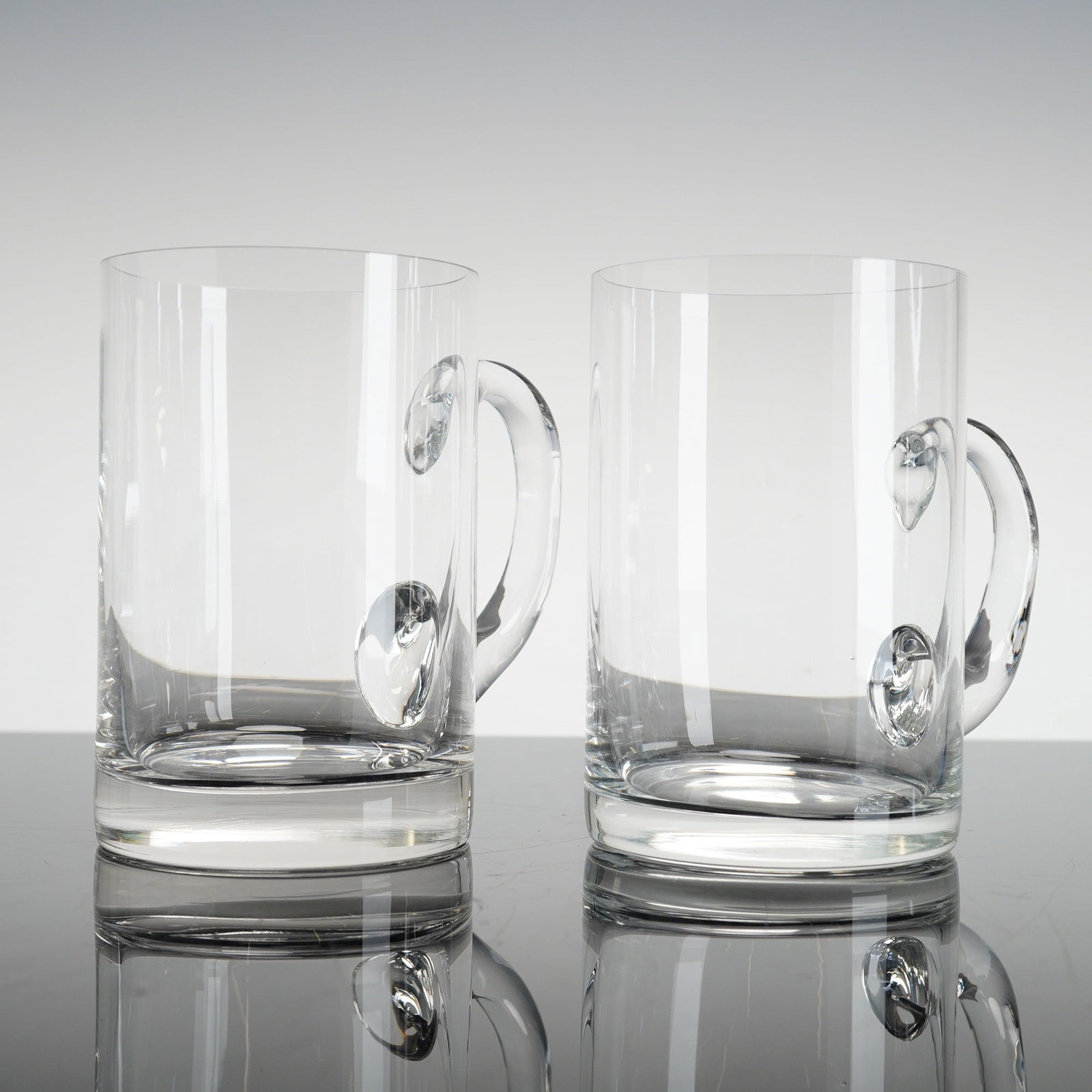 Pair of Tiffany & Co. Crystal Beer Mugs (1 of 4)