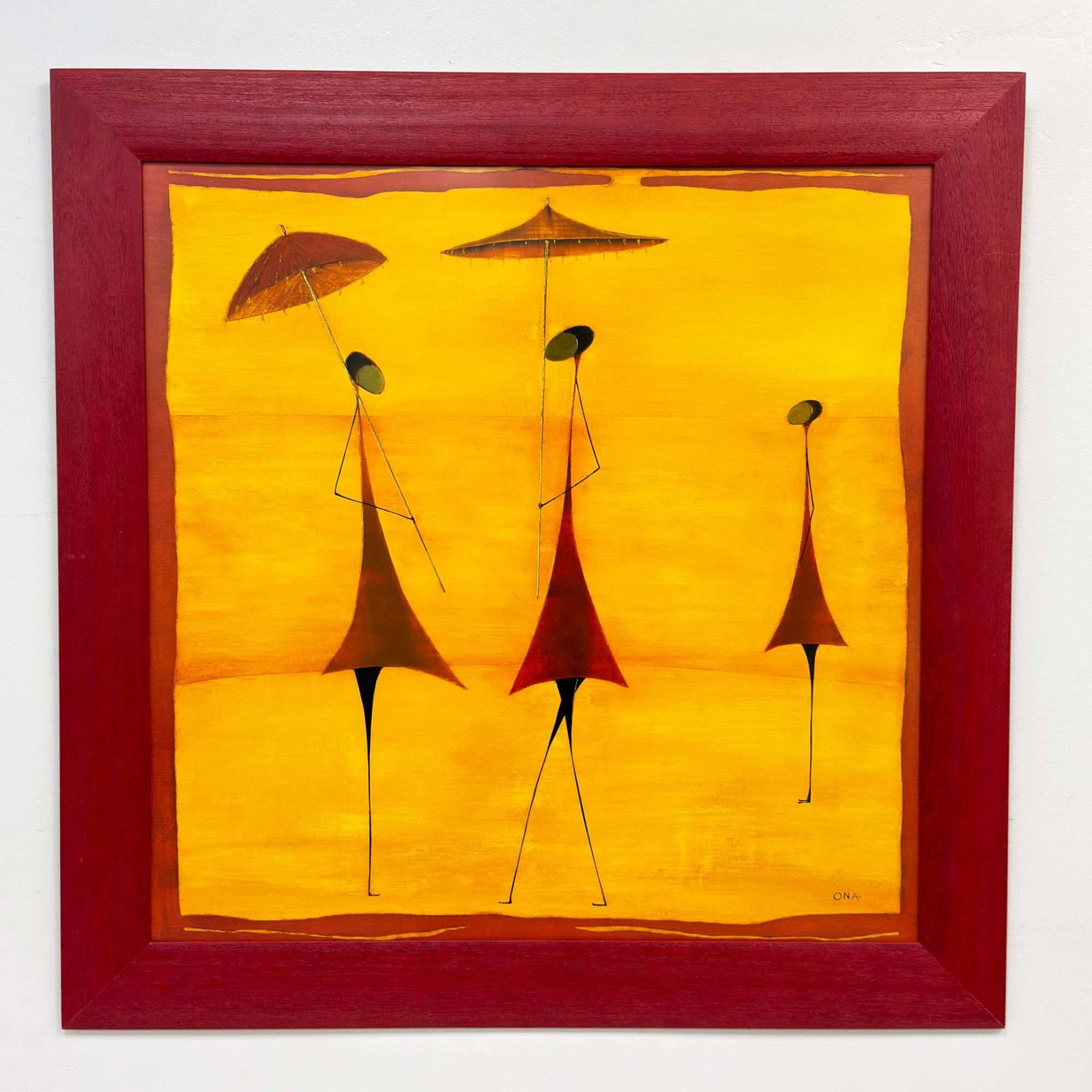 Thierry Ona, Ants with Umbrellas (Fourmis avec Parapluies), Color Print (1 of 5)