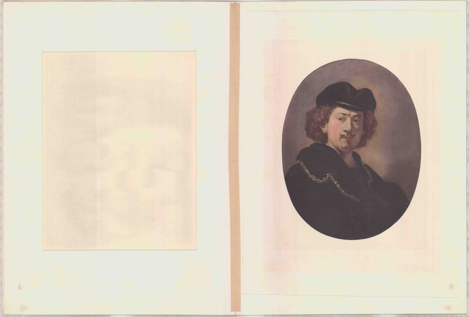 Rembrandt Self-Portrait Wearing Toque & Gold Chain (1 of 1)