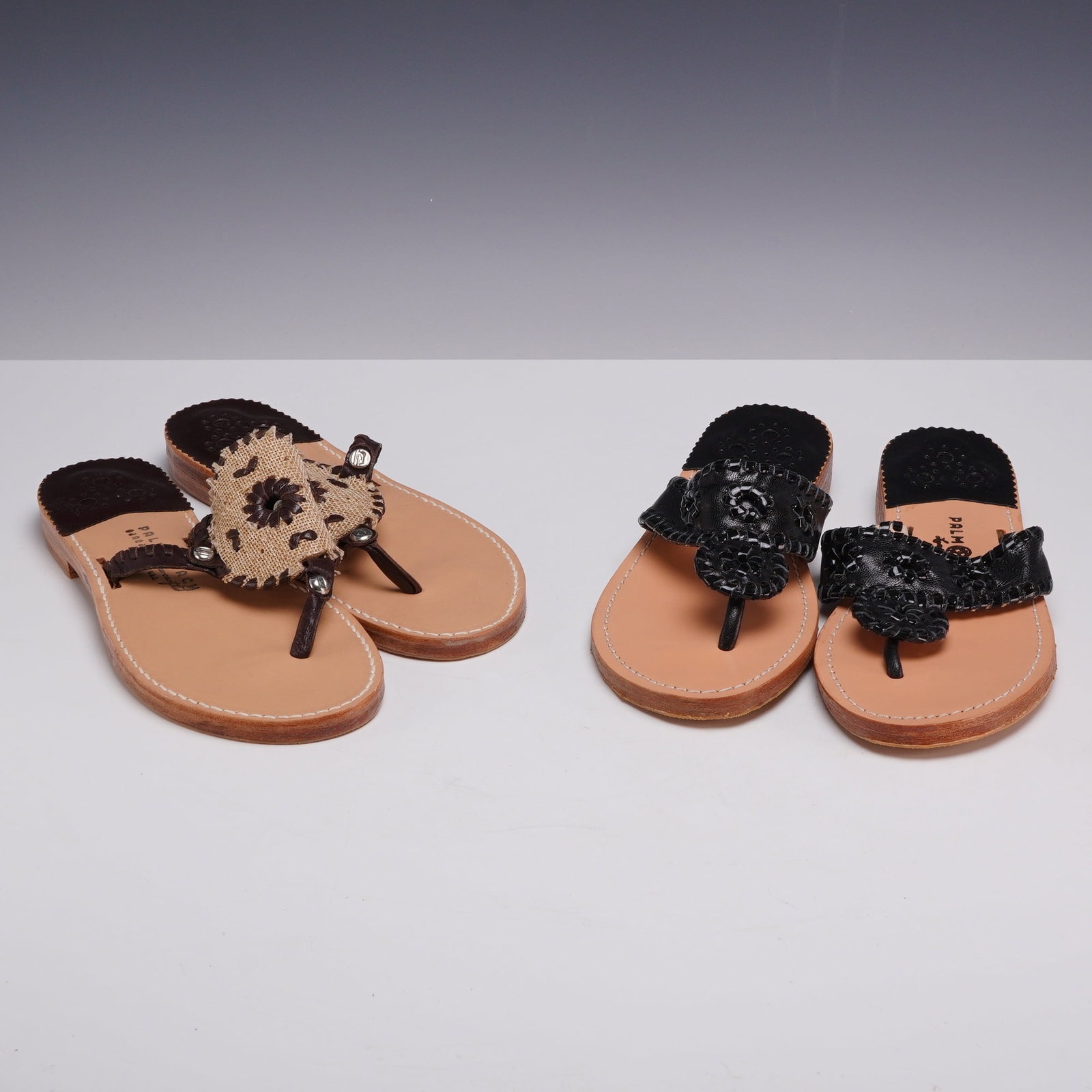 2 Pairs of Palm Beach Luxe-Crafted Women's Size 8 Thong Sandals (1 of 4)