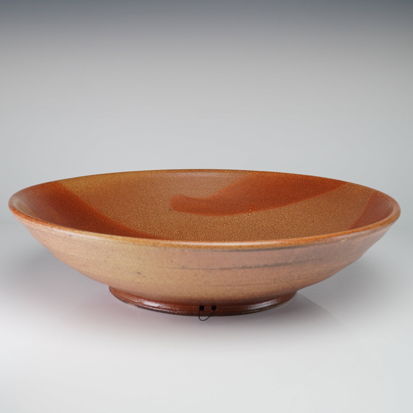 Large Hand-Thrown Stoneware Studio Pottery Bowl (1 of 3)