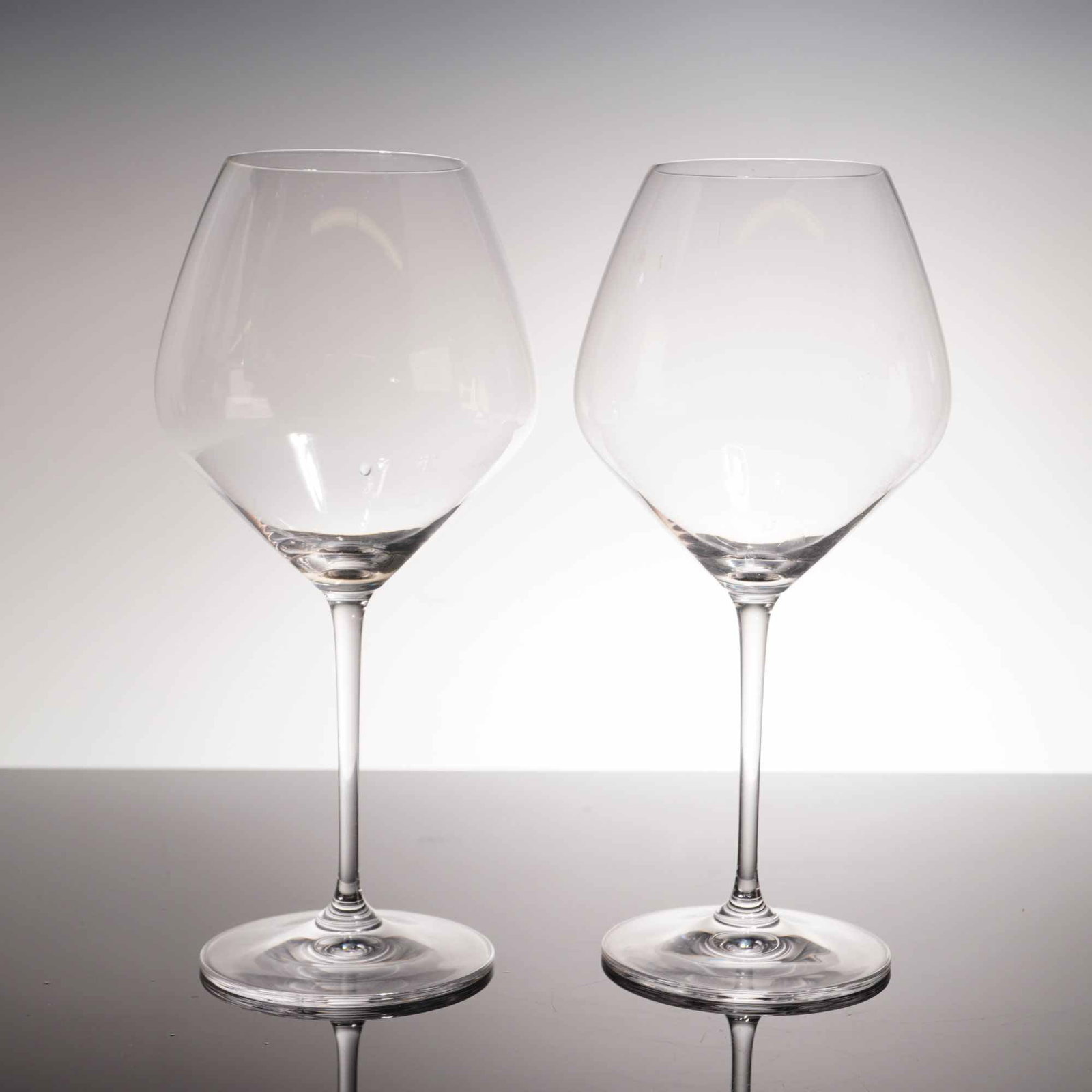 A Pair of Riedel Globe Wine Glasses (1 of 4)