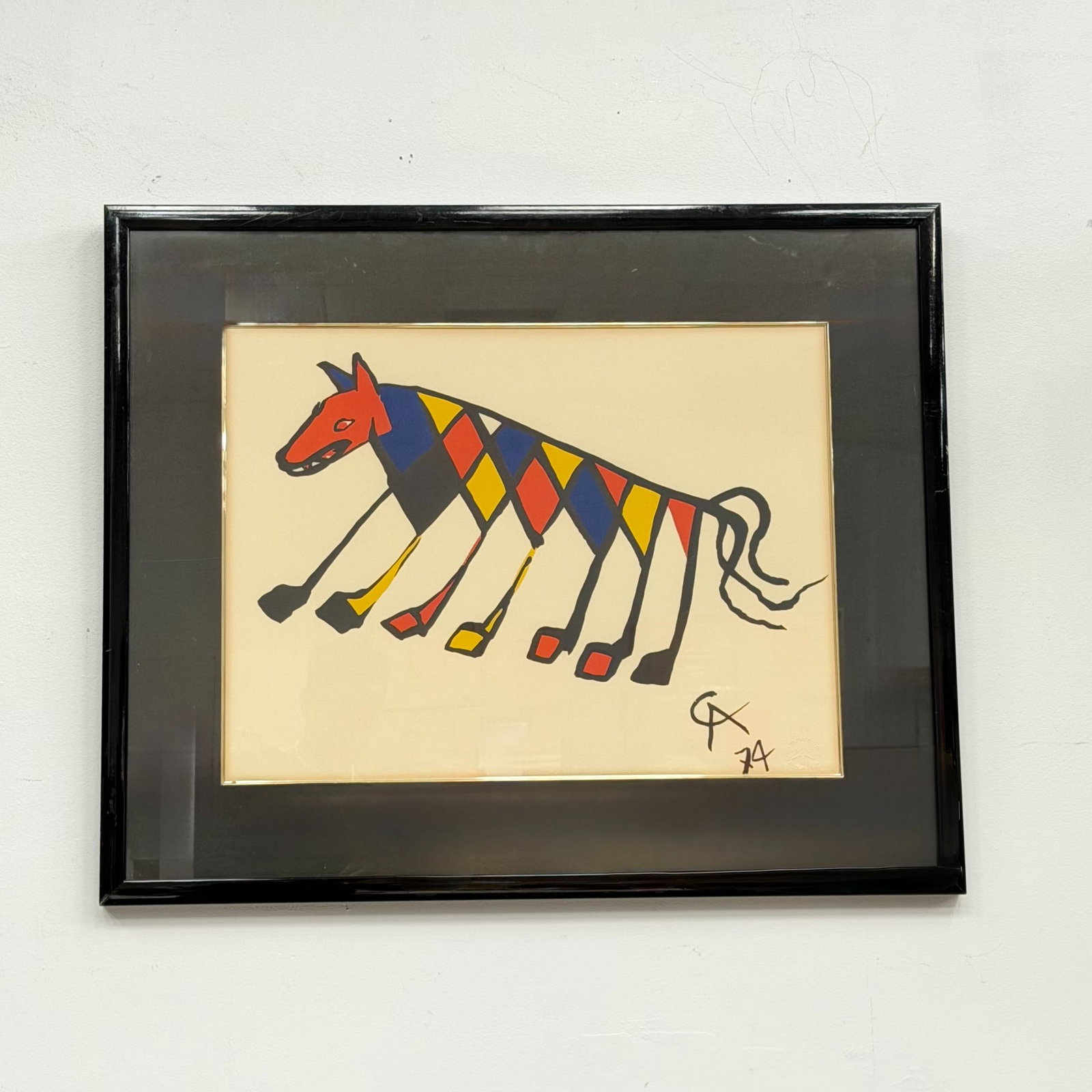 Alexander Calder, Beastie, Flying Colors Collection Chromolithograph (1 of 3)