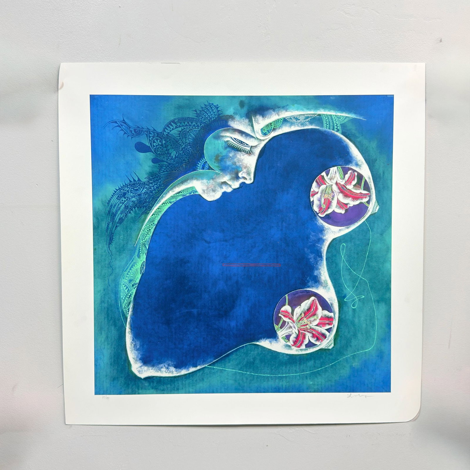 Lu Hong, Virgo, Limited Edition Giclee, 25/99, Signed in Pencil (1 of 5)