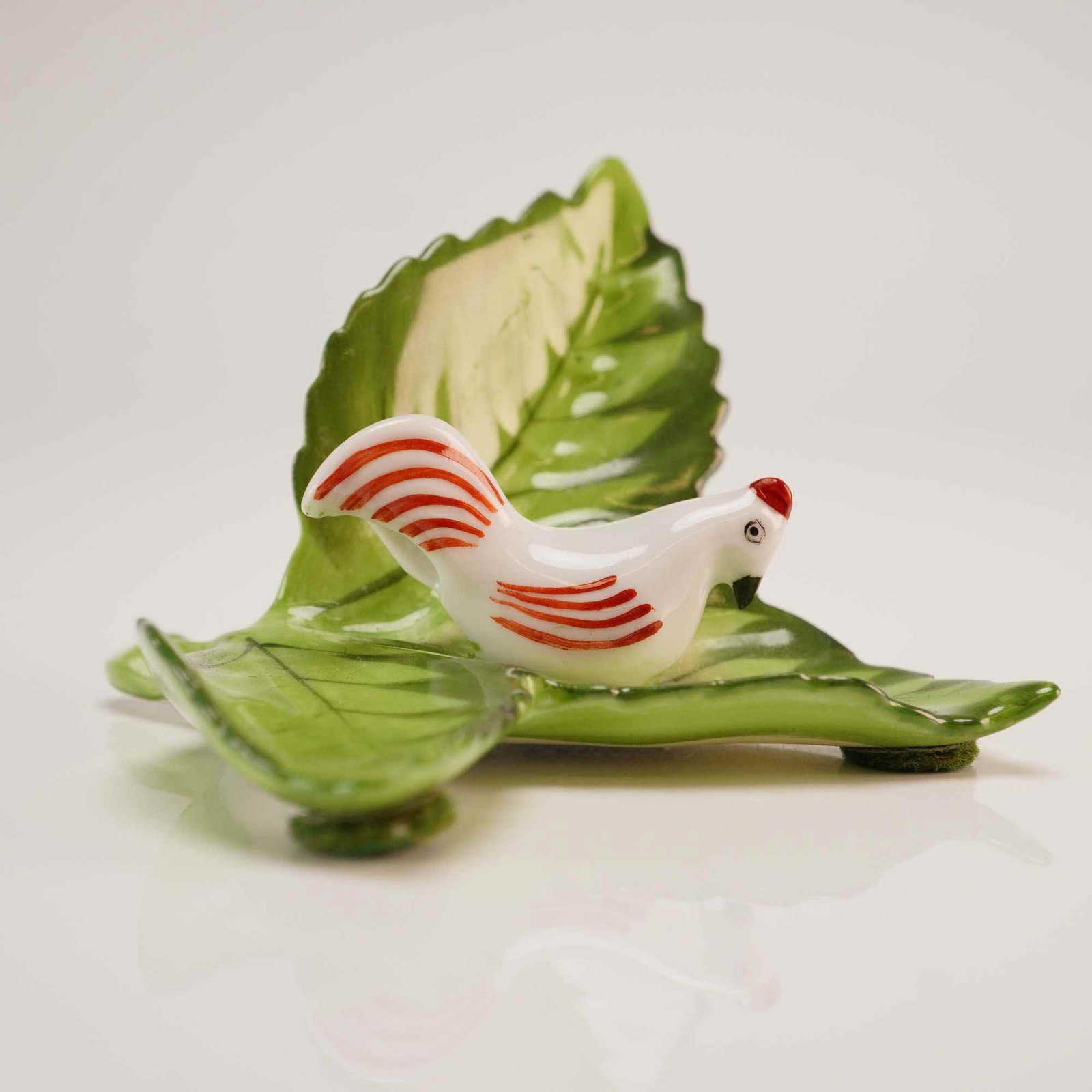 Herend Hand-Painted Porcelain Place Card Holder (1 of 3)