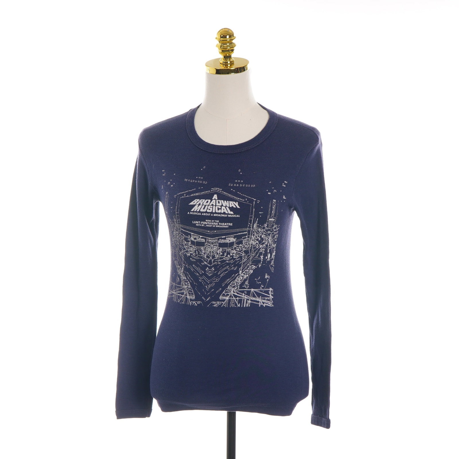 Vintage 1978 A Broadway Musical Long-Sleeved Promotional T-Shirt by Plymouth (1 of 4)