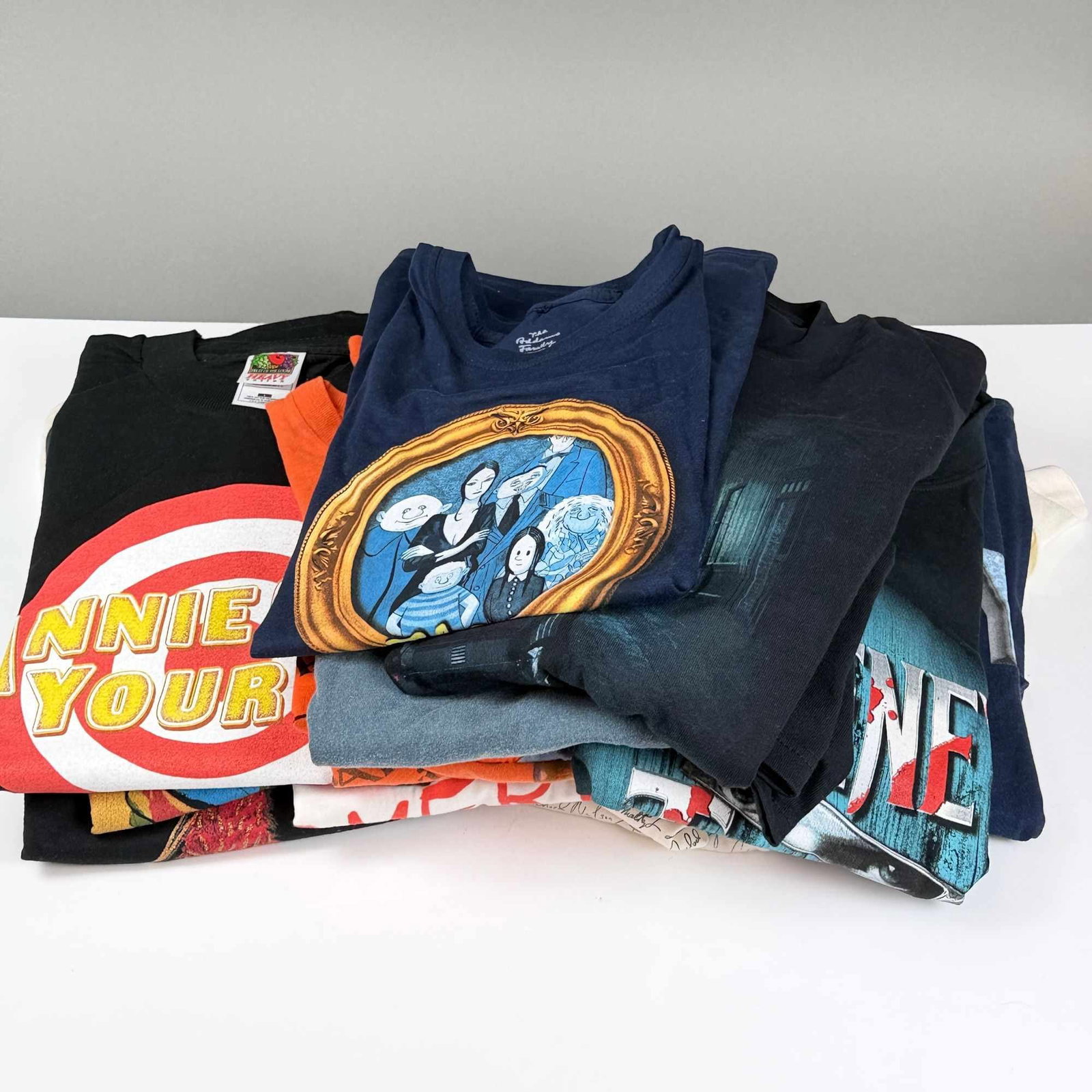 17pc Collection of Broadway Musical Souvenir T-Shirts and One Hat (1 of 6)