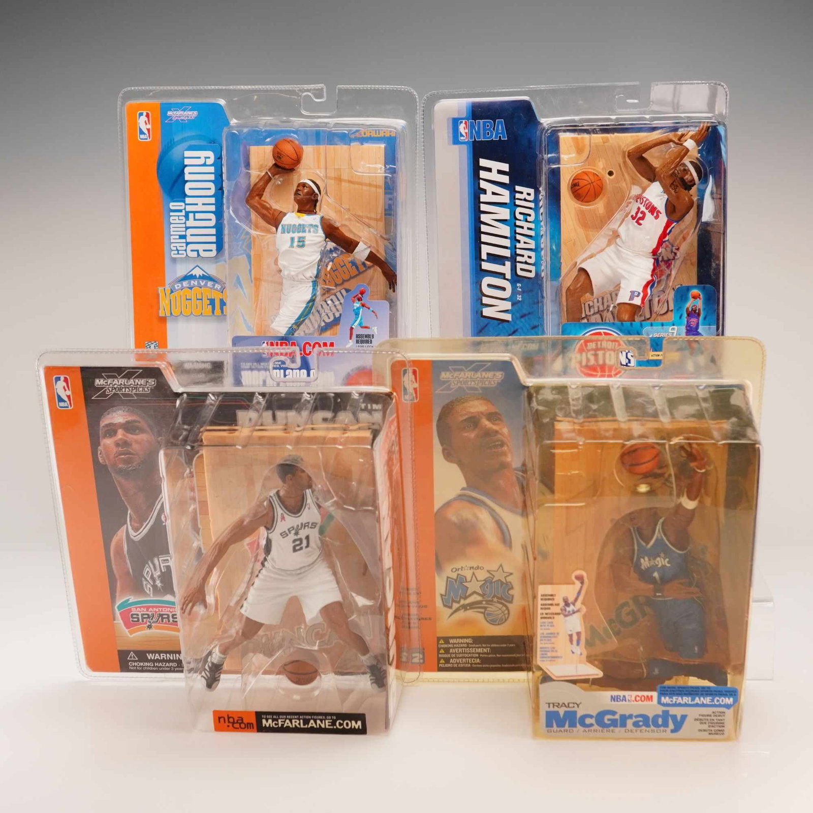 4pc McFarlane Toys NBA Sportspicks Action Figures in Original Packaging (1 of 3)