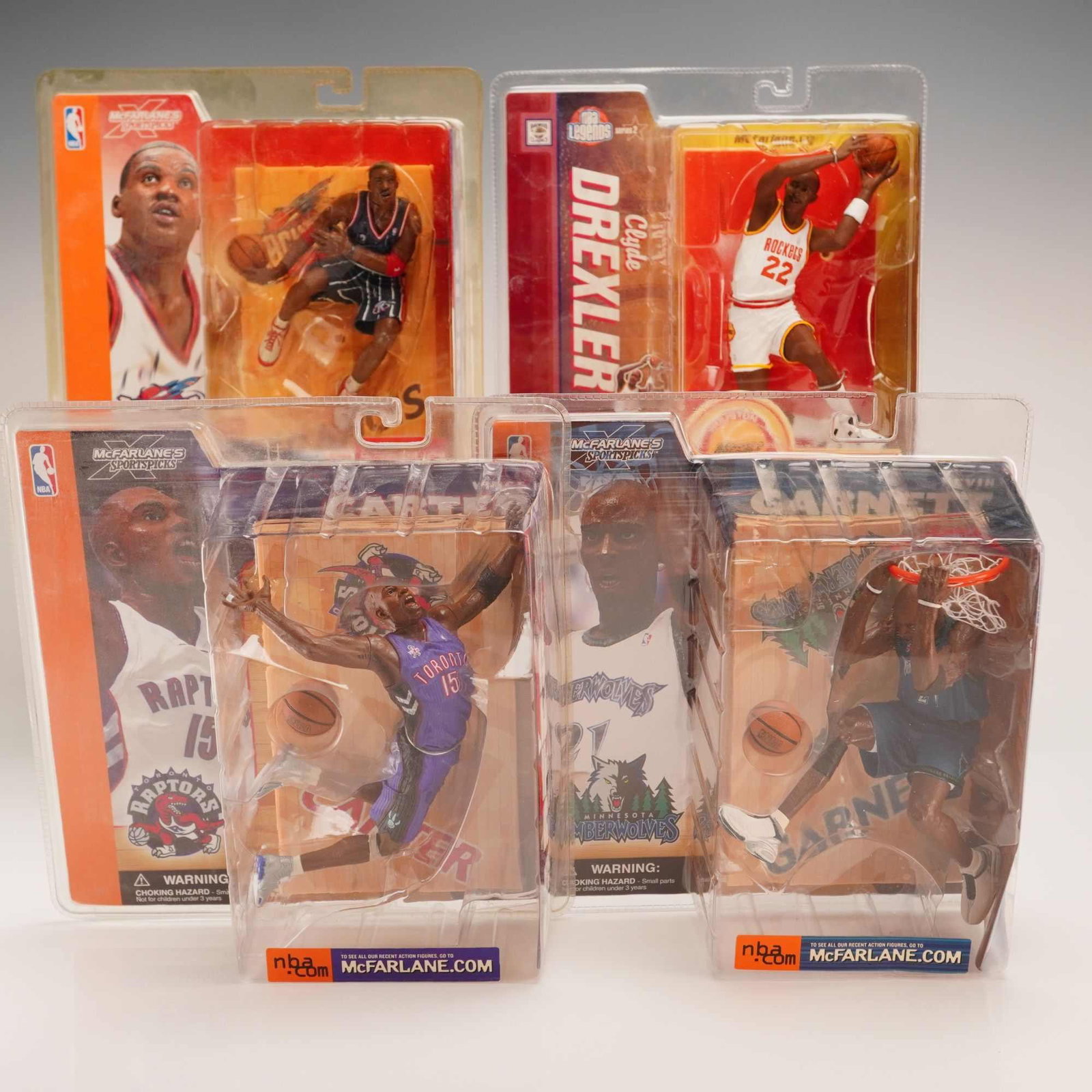 4pc McFarlane Toys NBA SportsPicks Action Figures in Original Packaging (1 of 3)