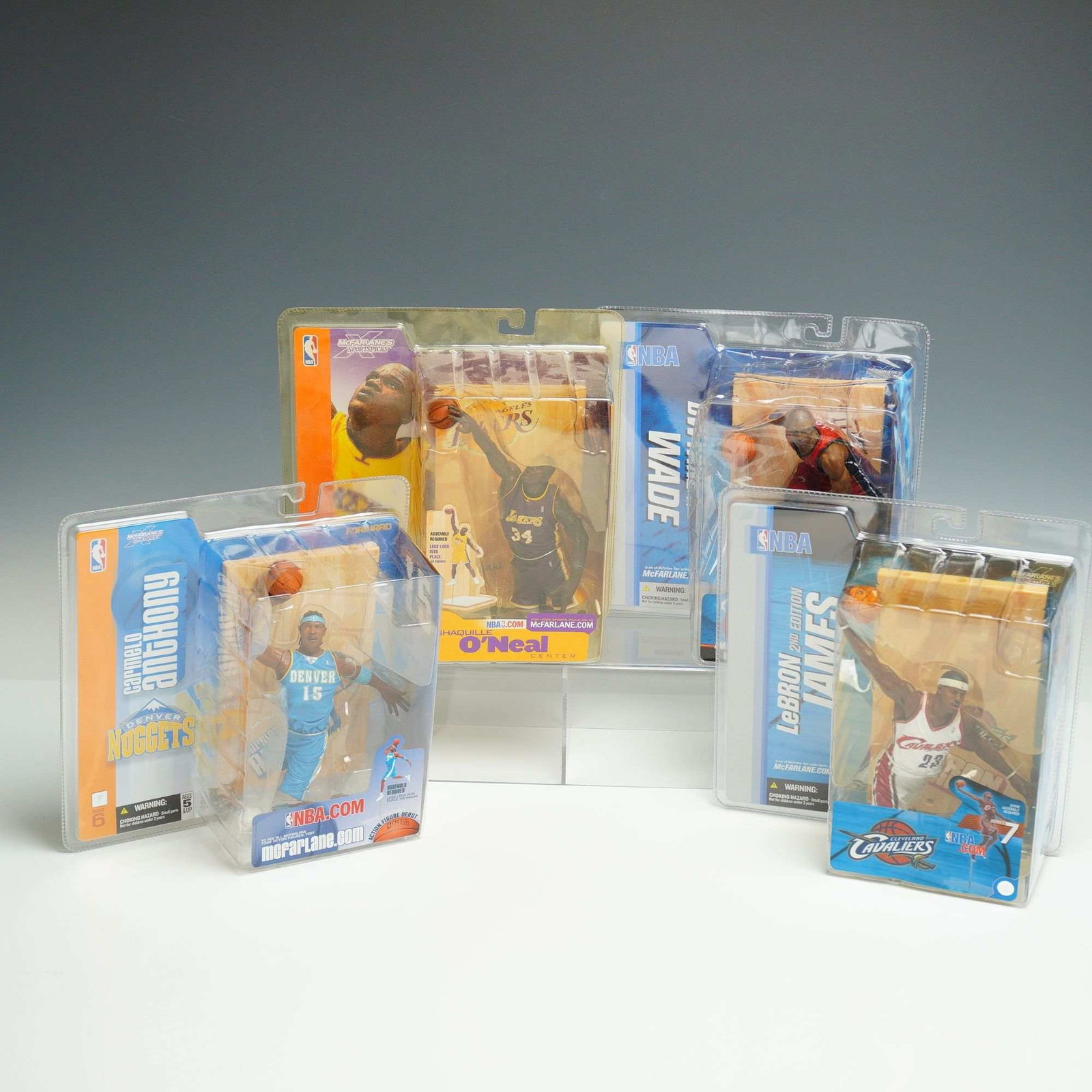 4pc McFarlane Toys NBA SportsPicks Figurines in Boxes (1 of 3)