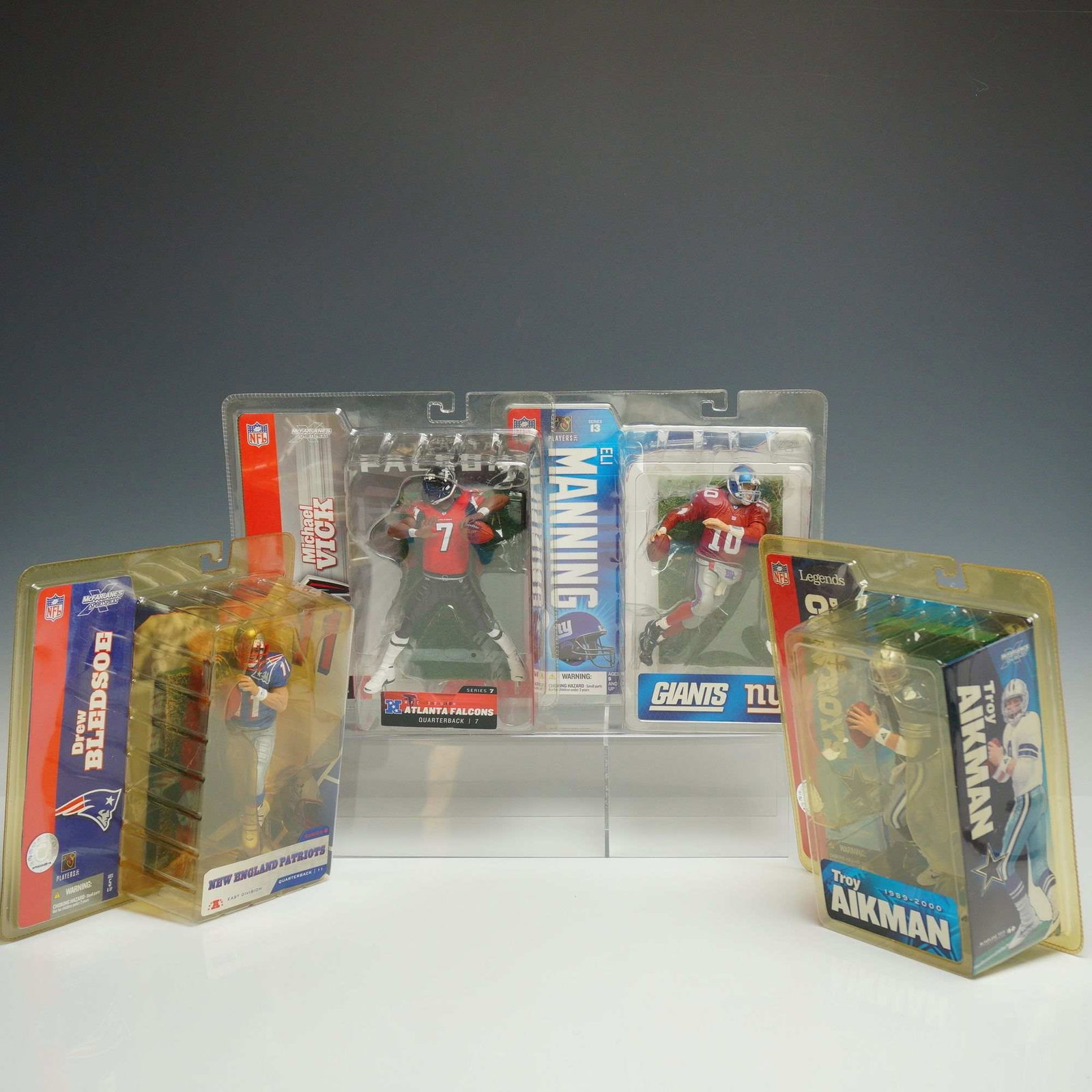 4pc Lot of McFarlane Toys NFL Sportspicks Action Figures in Original Packaging (1 of 4)
