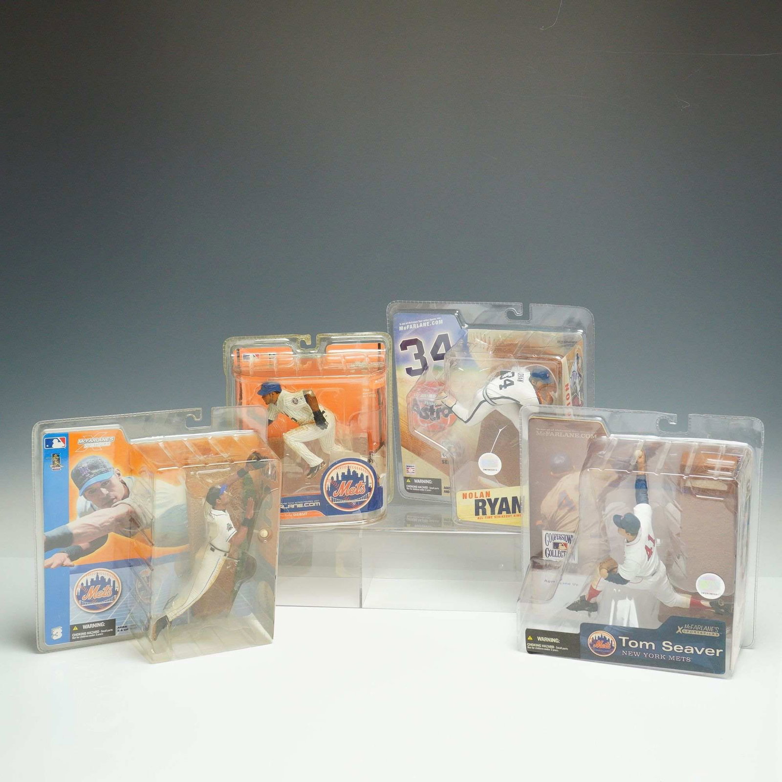 A Collection of 4pc McFarlane Toys MLB Baseball Action Figures (1 of 3)