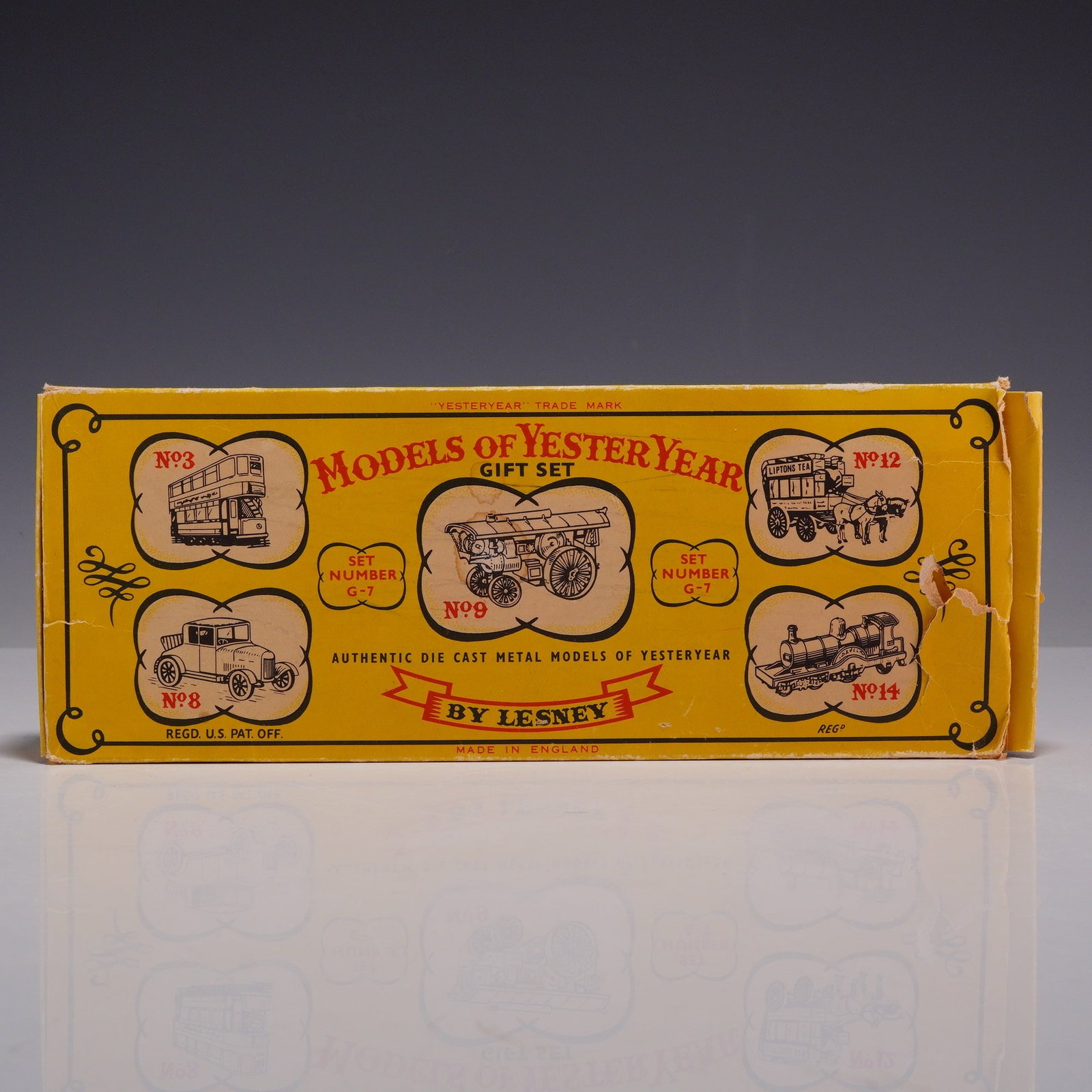 Lesney Matchbox Models of Yesteryear Gift Set G-7 with Five Die-Cast Vehicles (1 of 3)