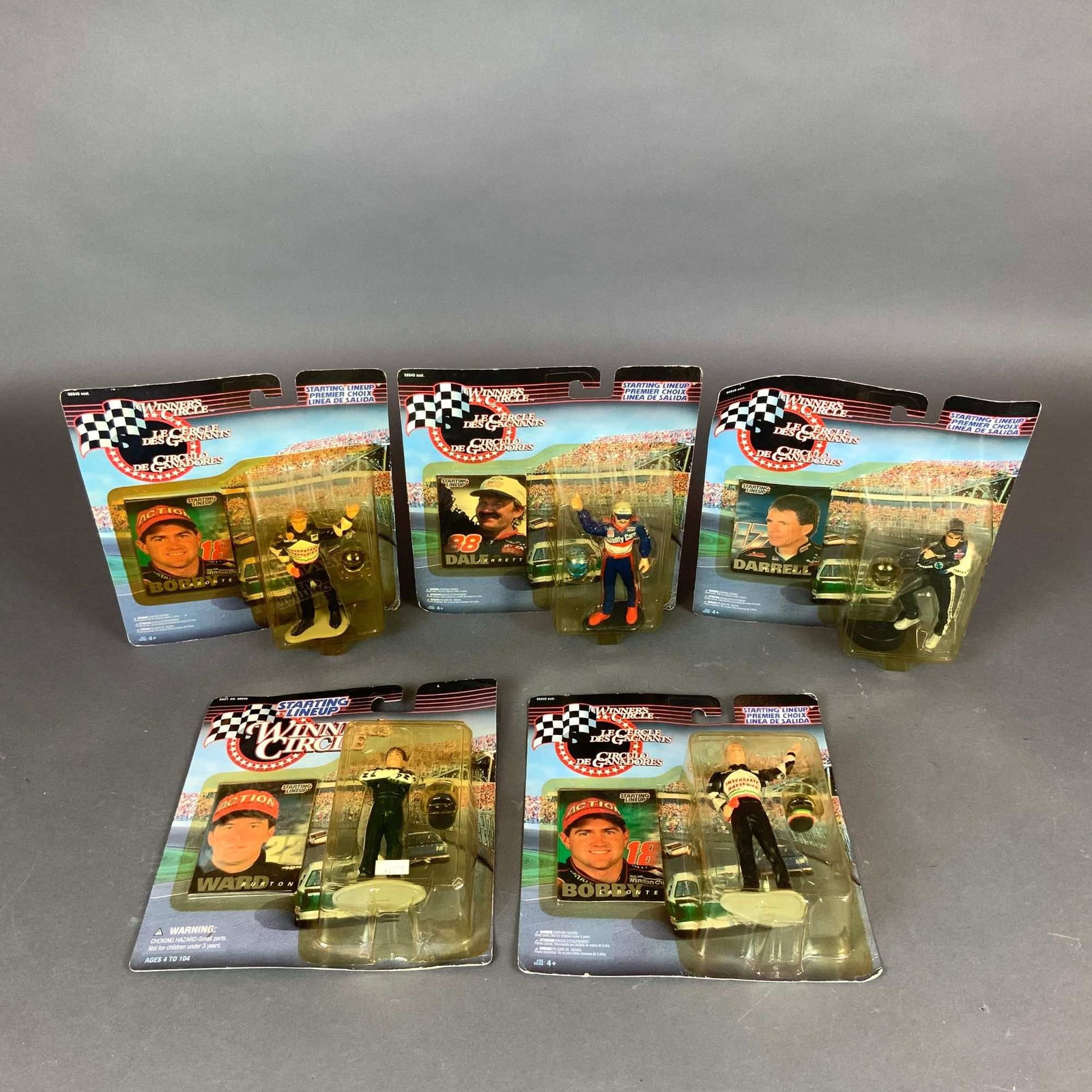 Five Winner's Circle NASCAR Action Figures (1 of 4)